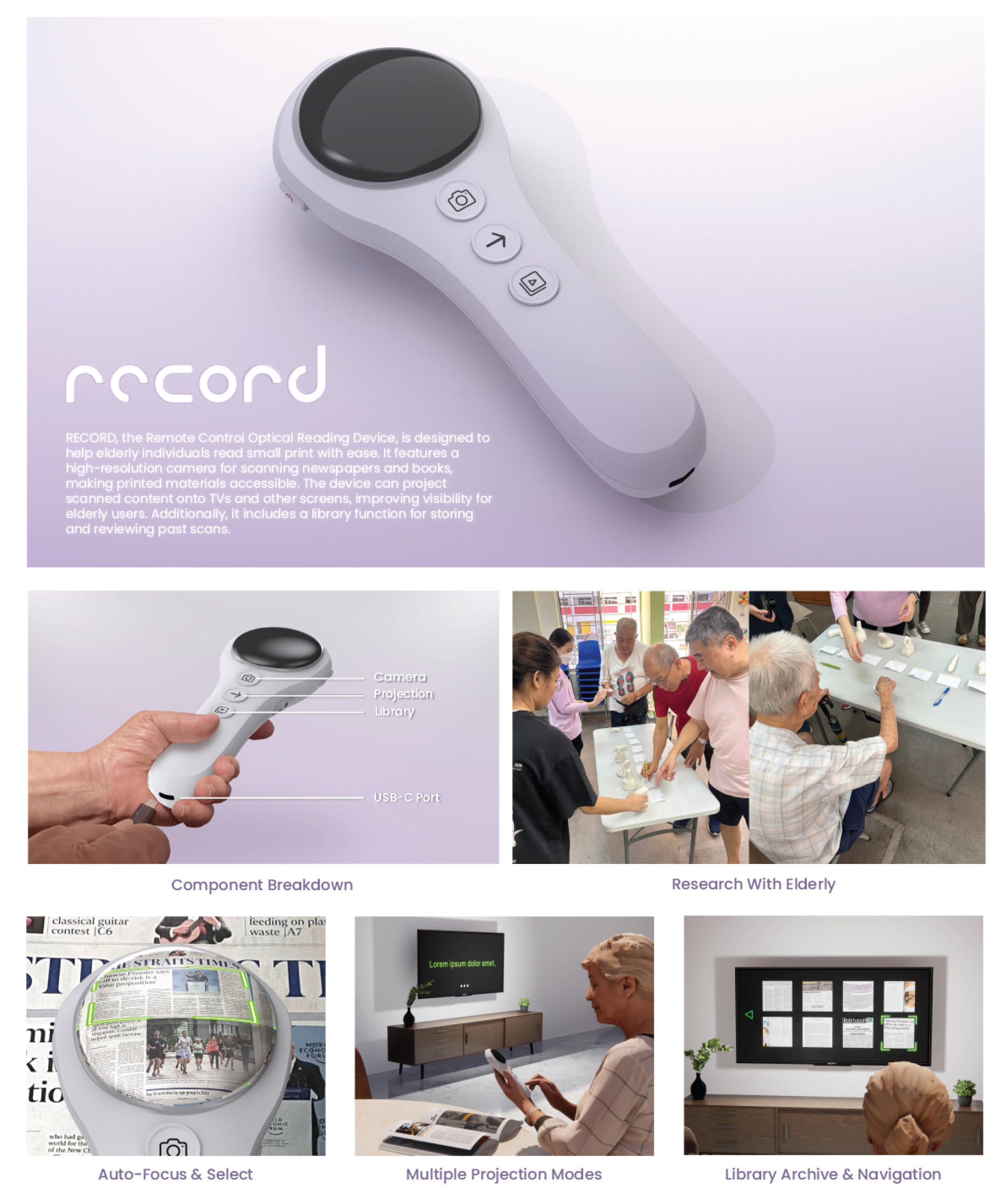 London Design Awards Winner - RECORD