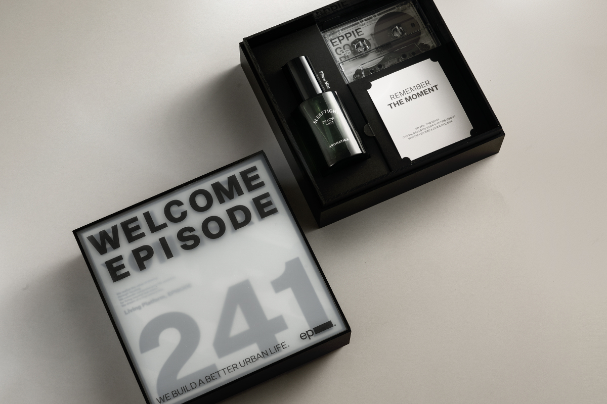 London Design Awards Winner - episode YONGSAN 241 BRANDING&WELCOME KIT