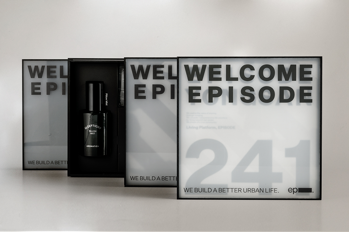 London Design Awards Winner - episode YONGSAN 241 BRANDING&WELCOME KIT