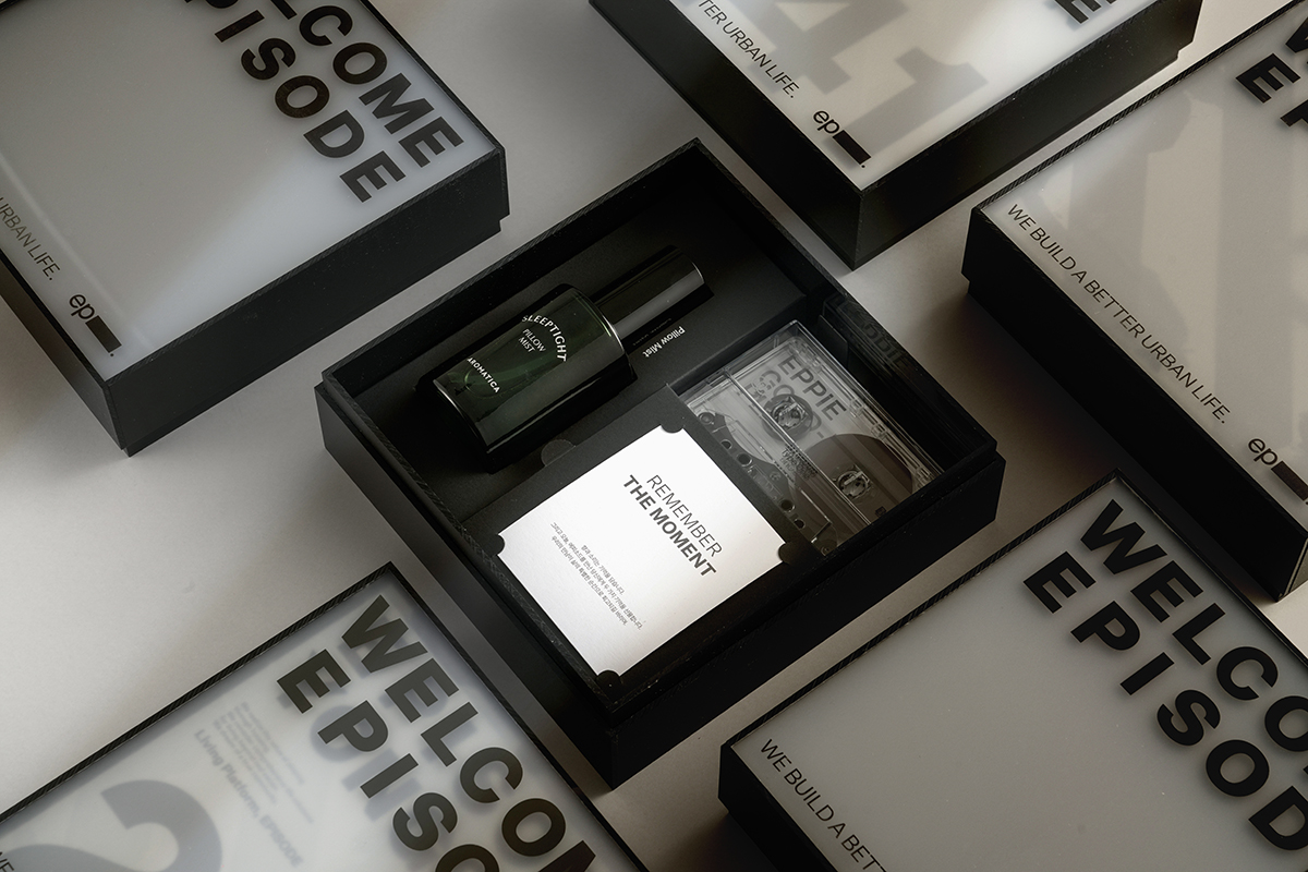 London Design Awards Winner - episode YONGSAN 241 BRANDING&WELCOME KIT