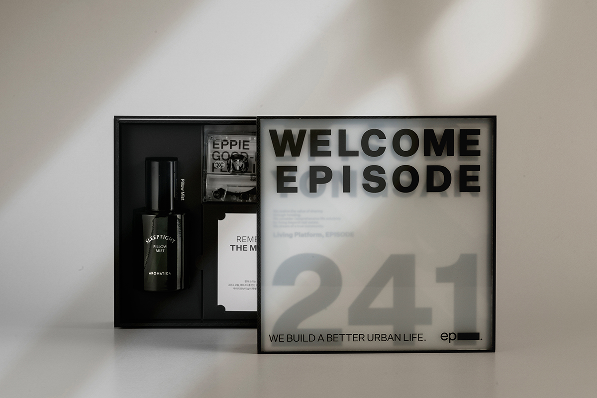 London Design Awards Winner - episode YONGSAN 241 BRANDING&WELCOME KIT