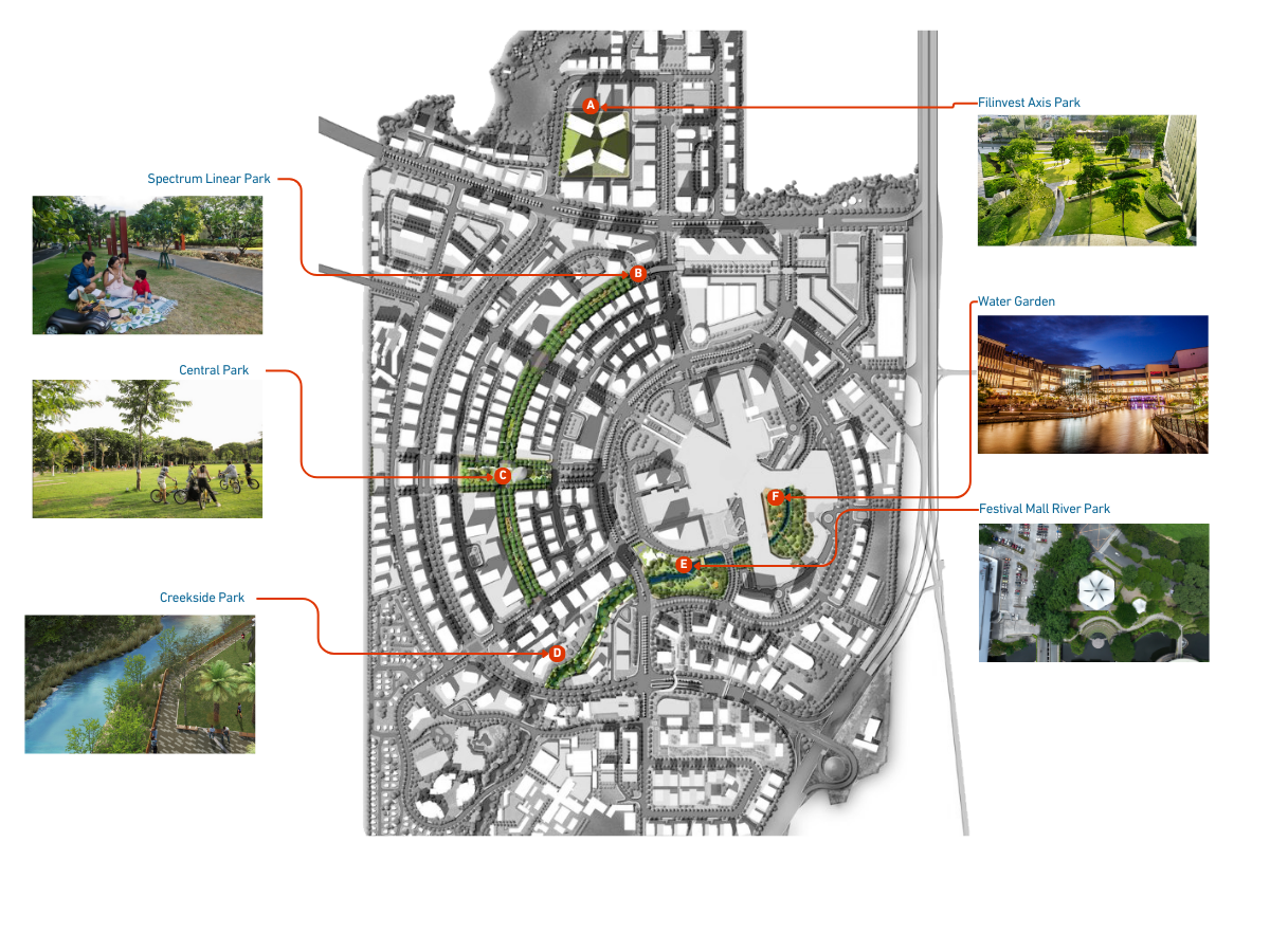 London Design Awards Winner - Filinvest City Park System