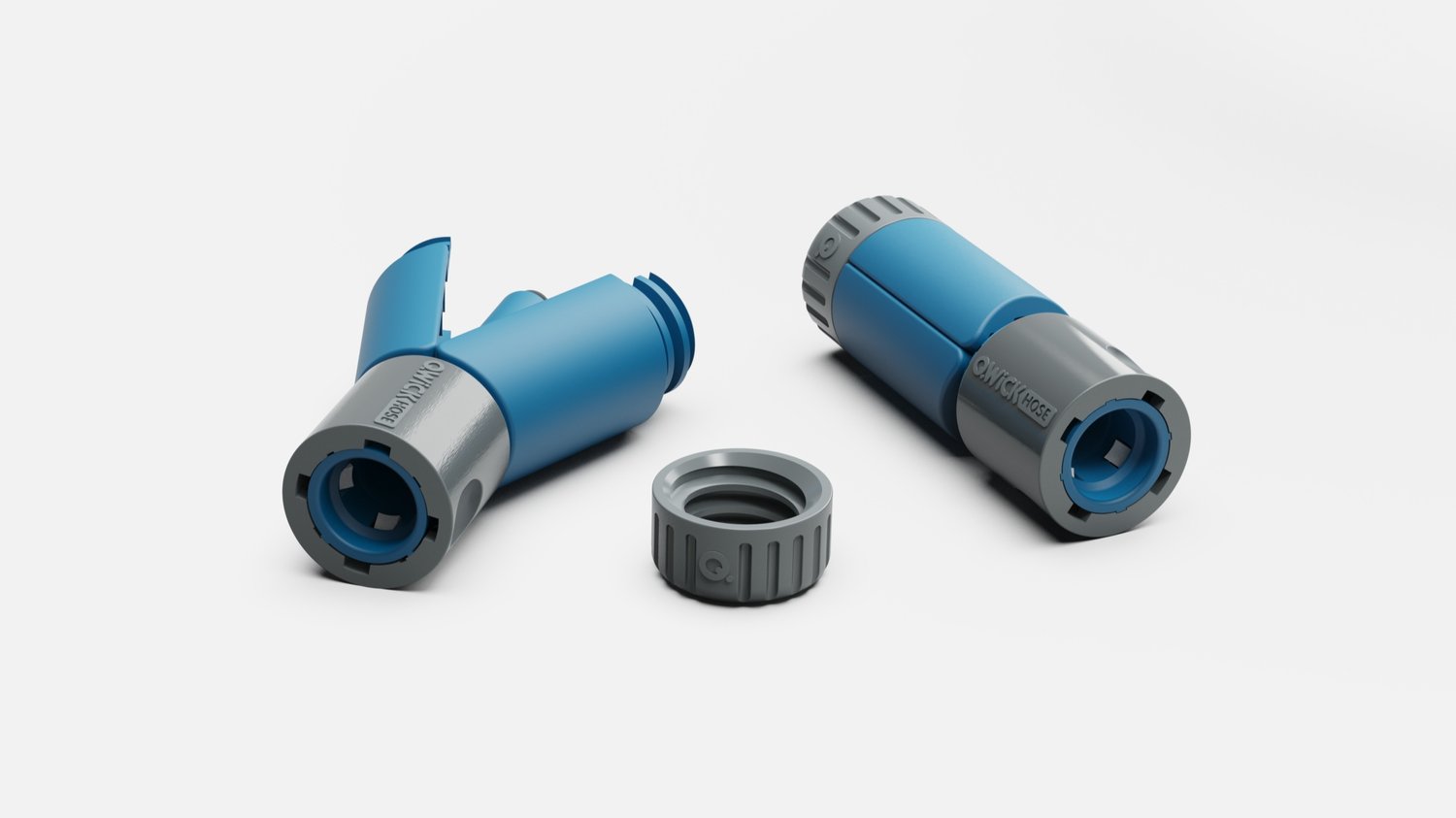 London Design Awards Winner - Qwickhose Wing-Lock Hose Connectors