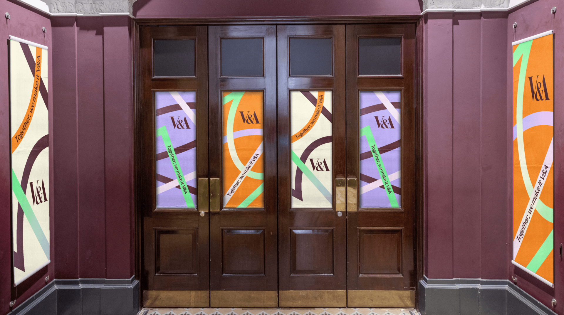 London Design Awards Winner - Together, we make it V&A