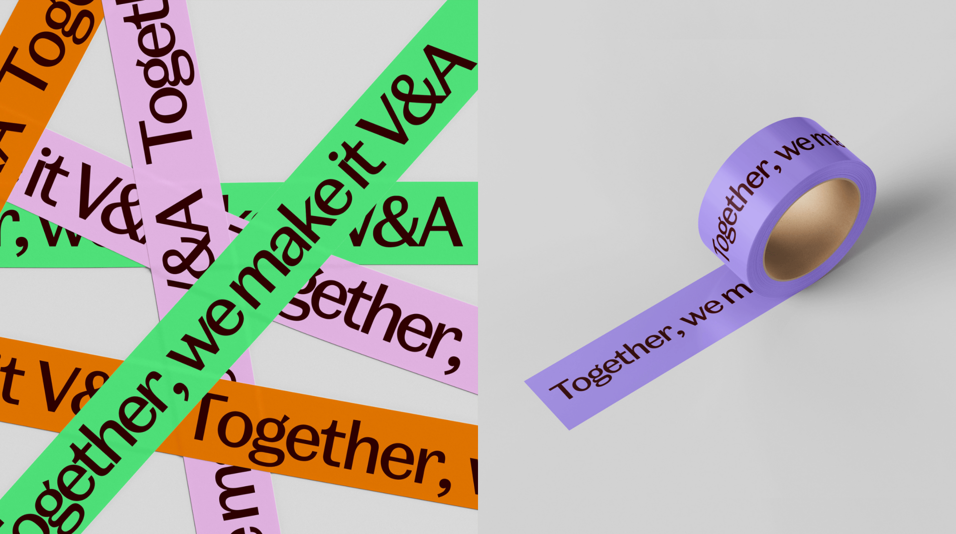 London Design Awards Winner - Together, we make it V&A