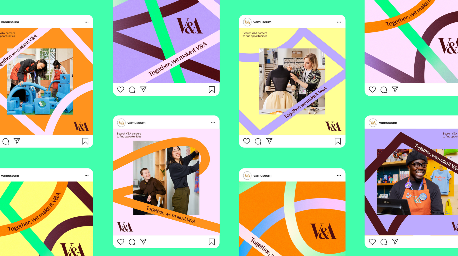 London Design Awards Winner - Together, we make it V&A