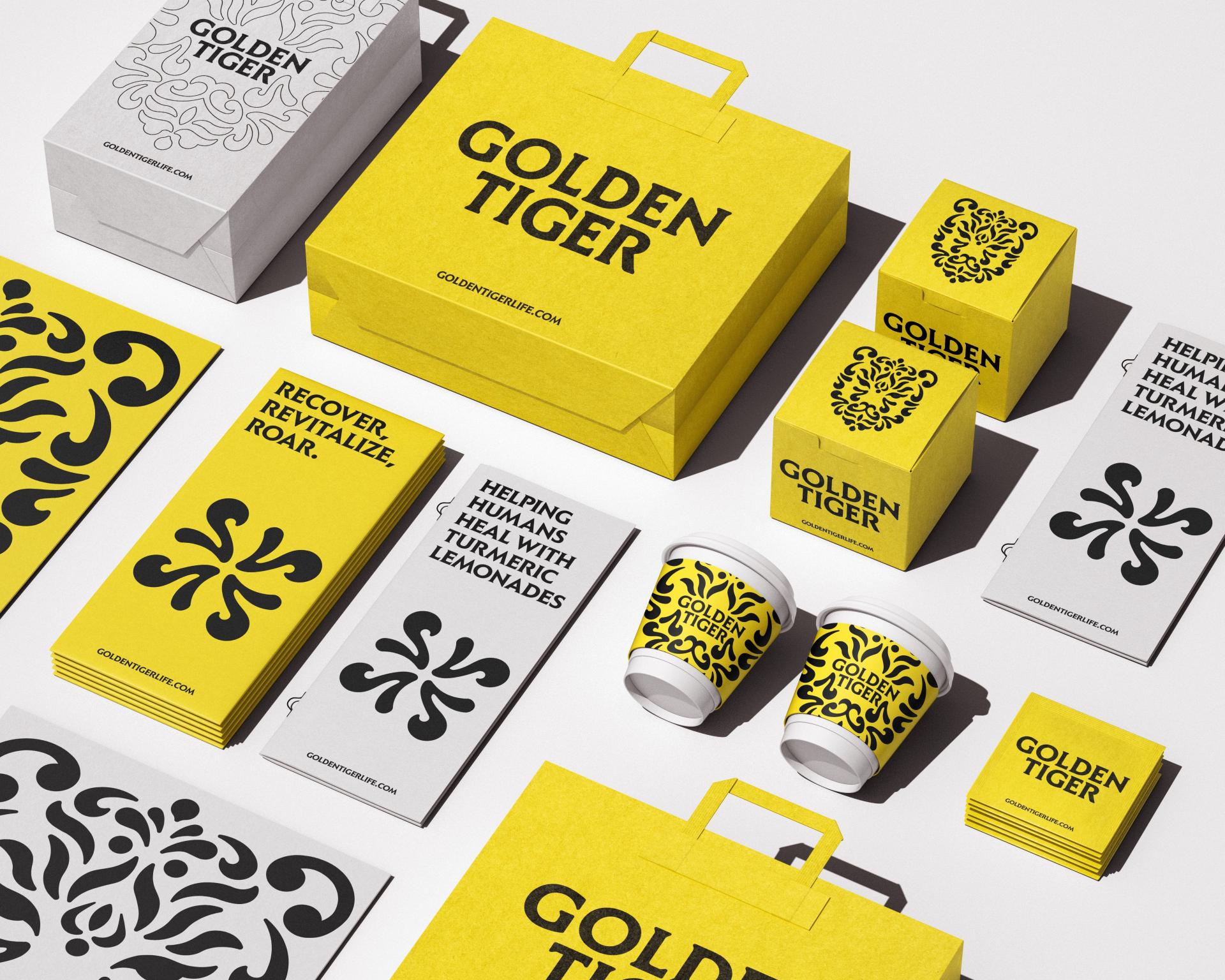 London Design Awards Winner - Golden Tiger Rebrand