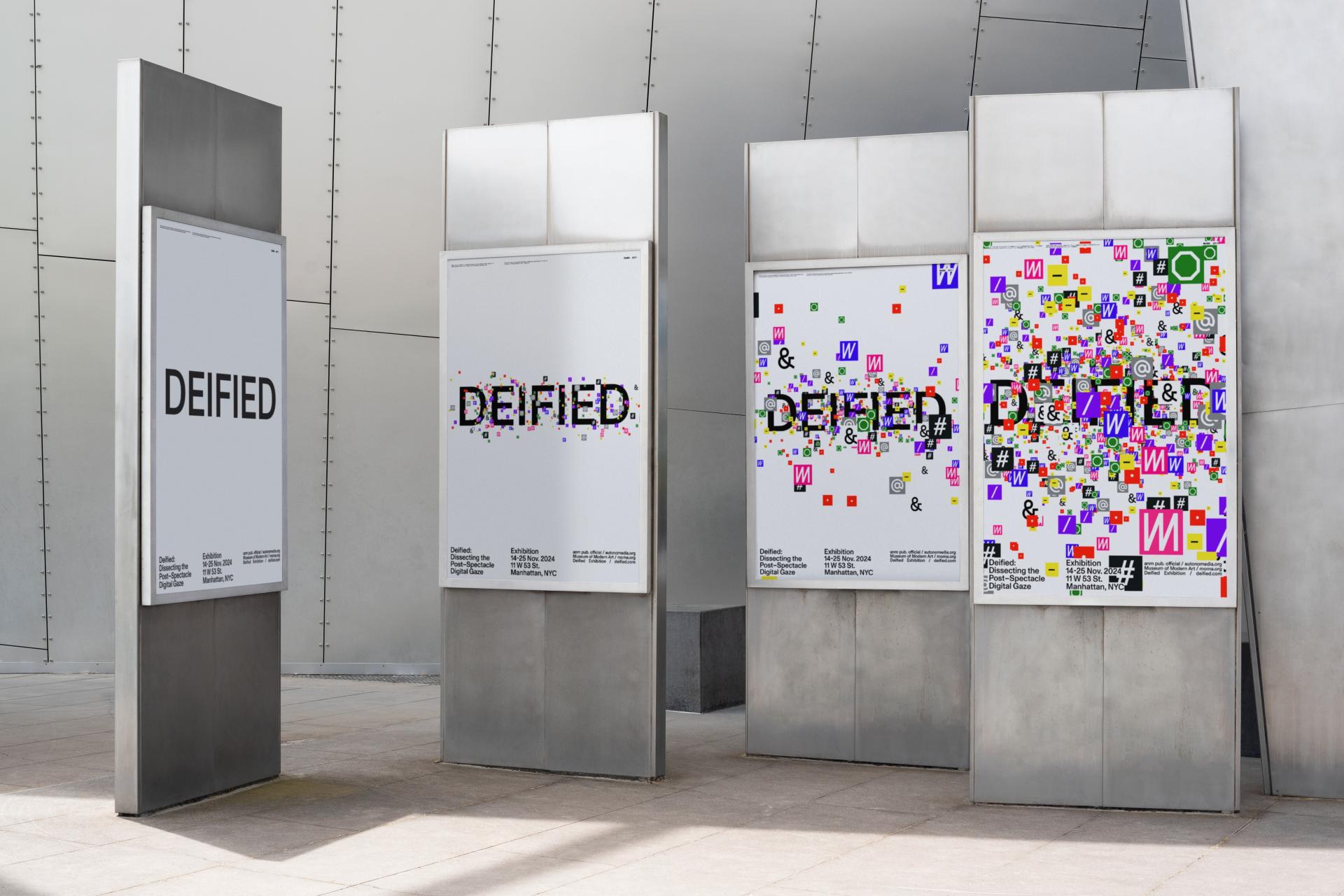 London Design Awards Winner - Deified: Dissecting the Post–Spectacle Digital Gaze