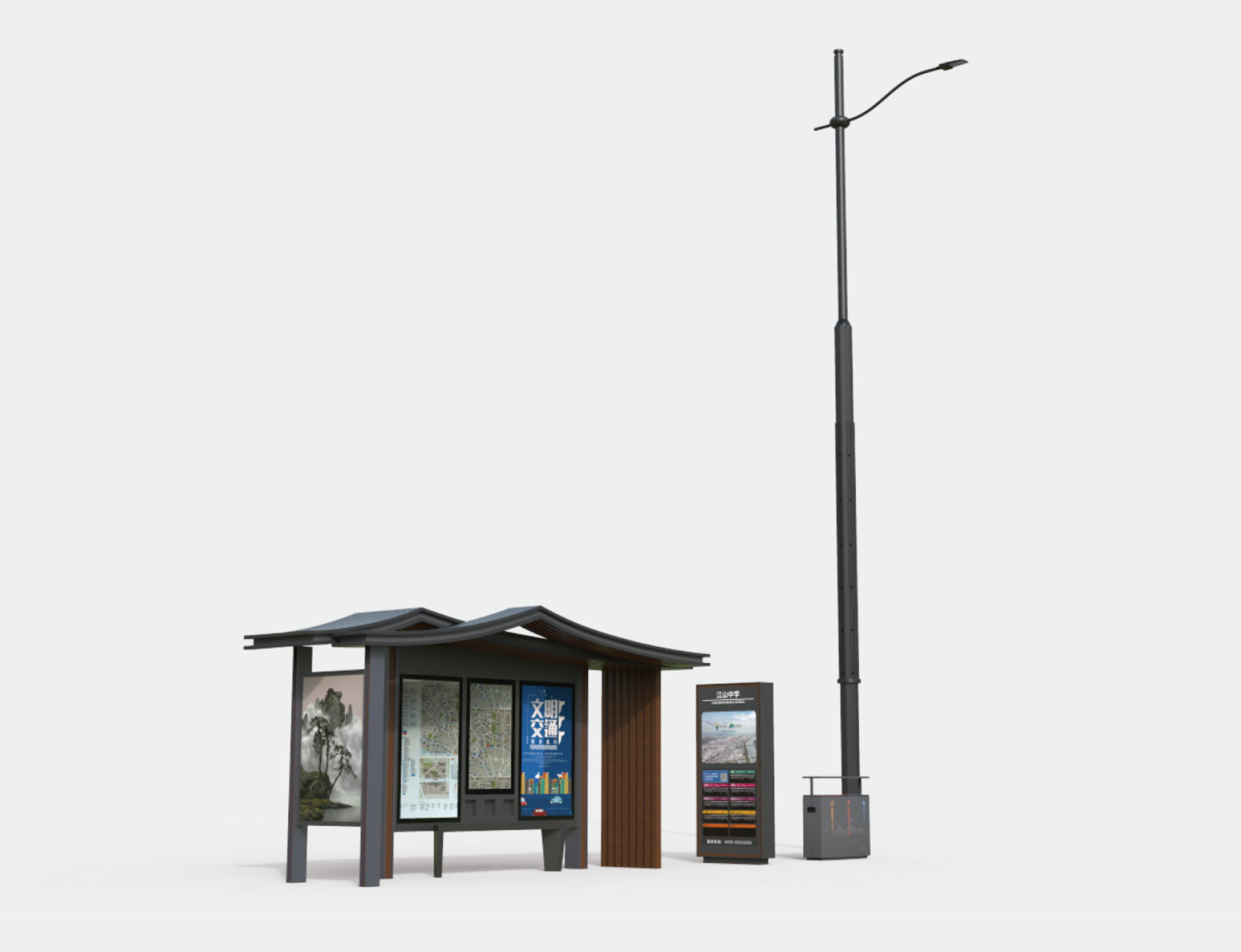 London Design Awards Winner - Design of Urban Furniture System for Jiangshan （Zhejiang）