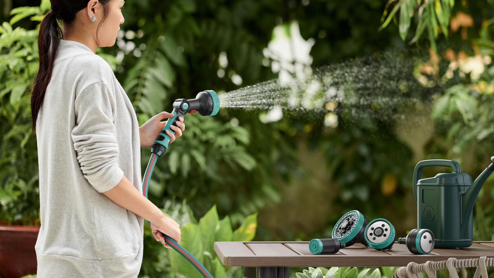 London Design Awards Winner - GREEN THUMB ECO-WATERING NOZZLE FAMILY