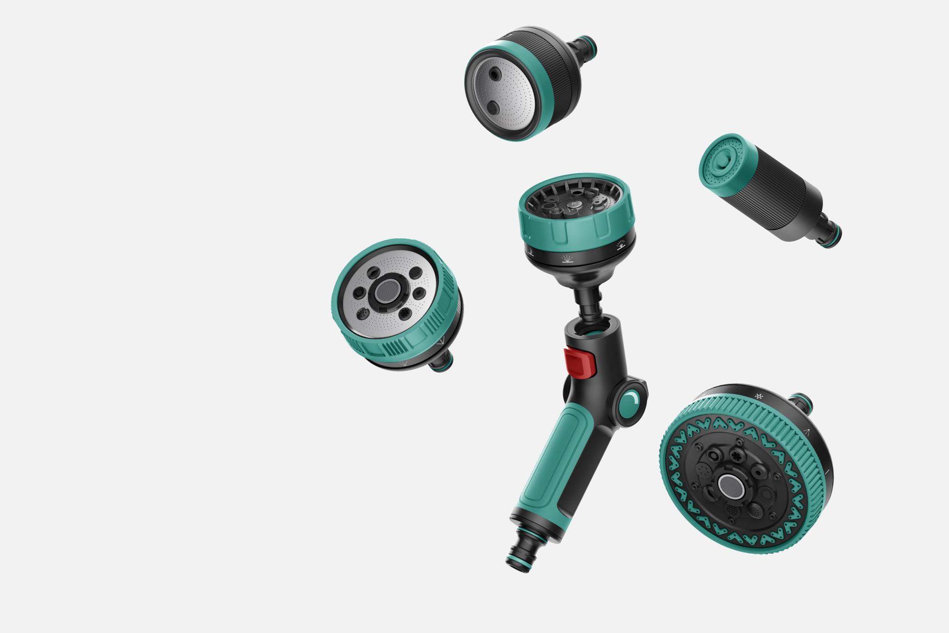 London Design Awards Winner - GREEN THUMB ECO-WATERING NOZZLE FAMILY