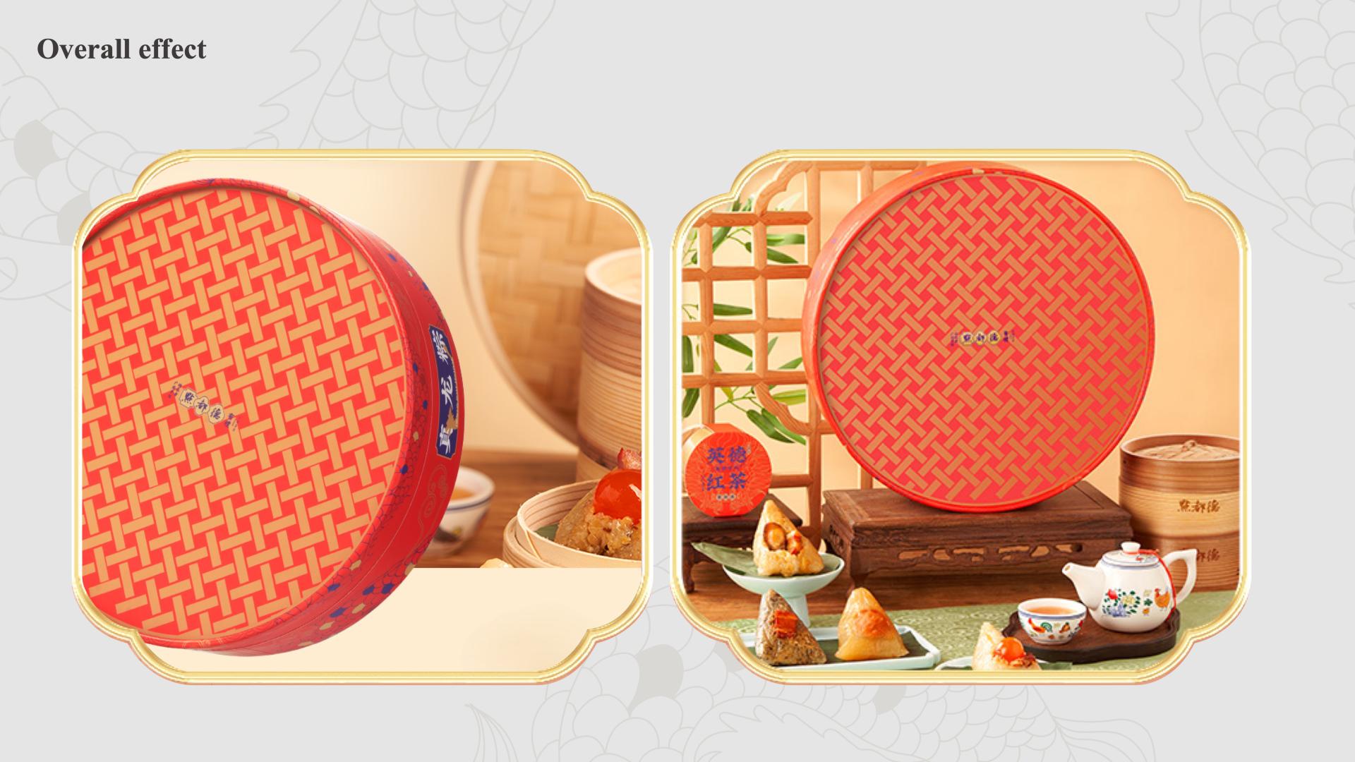 London Design Awards Winner - Cantonese Teahouse Dragon Year Dragon Boat Festival Gift Box