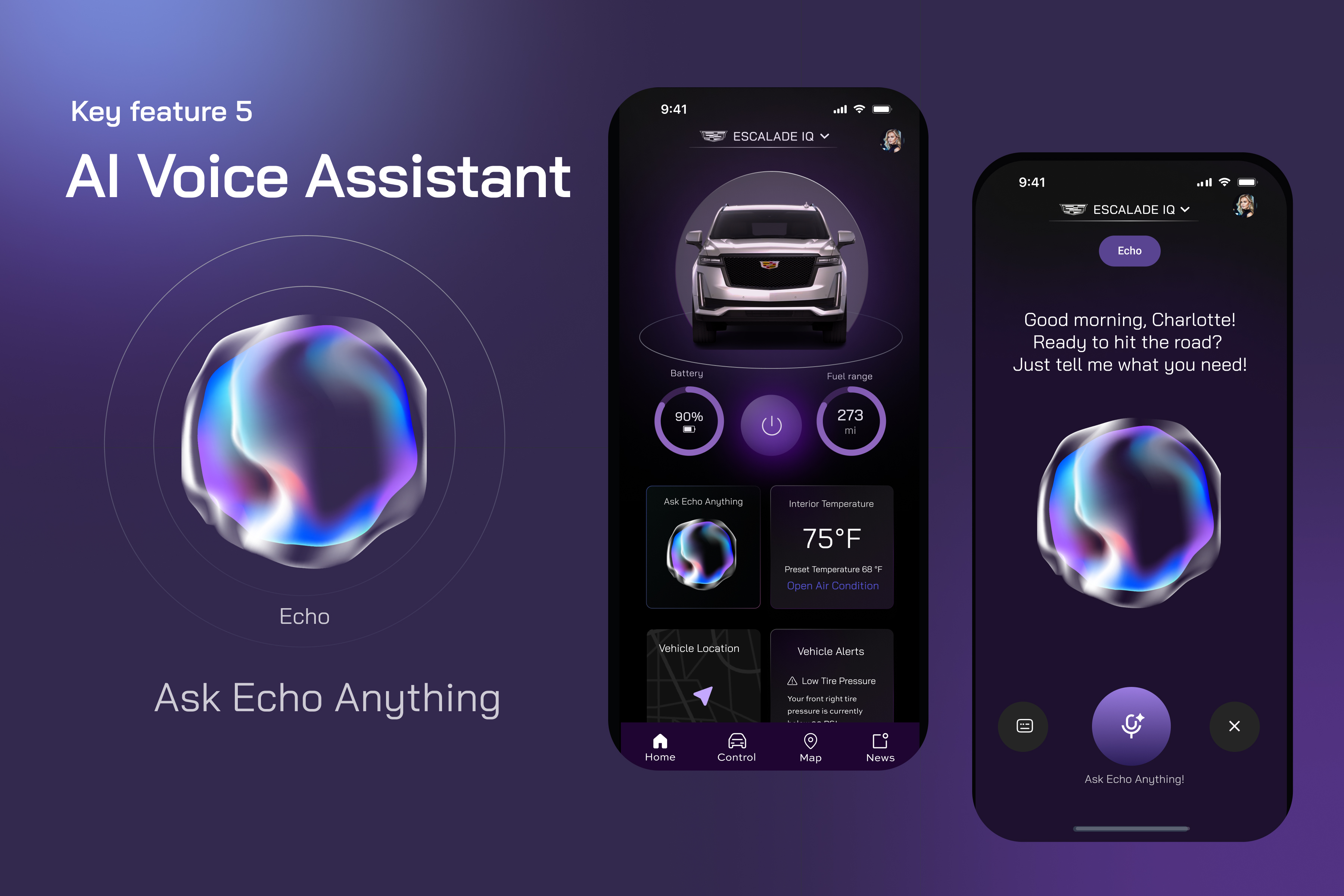 London Design Awards Winner - AI-powered Group Travel for Cadillac Escalade 2025