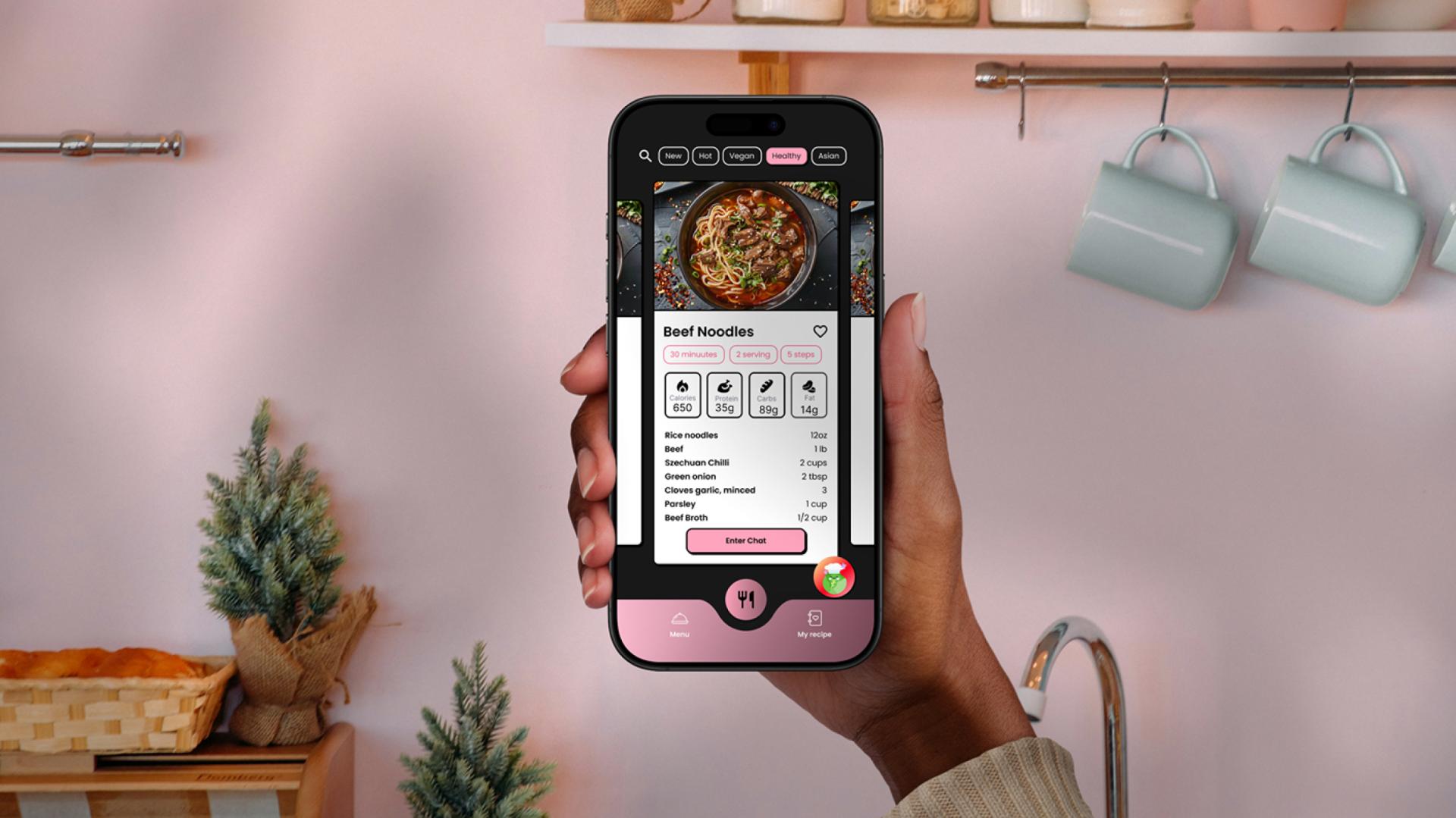 London Design Awards Winner - FOODAI: Your Personalized AI Cooking Assistant