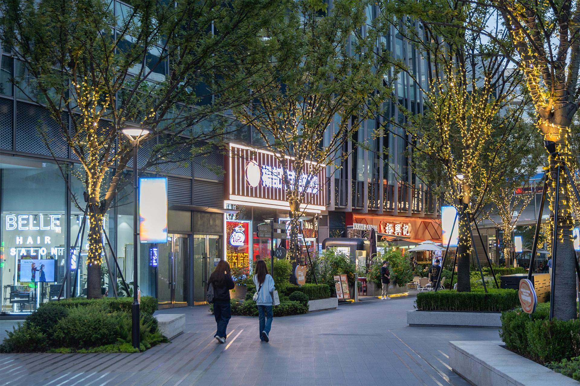 London Design Awards Winner - Longfor Hongqiao Walk In Project Landscape Renovation