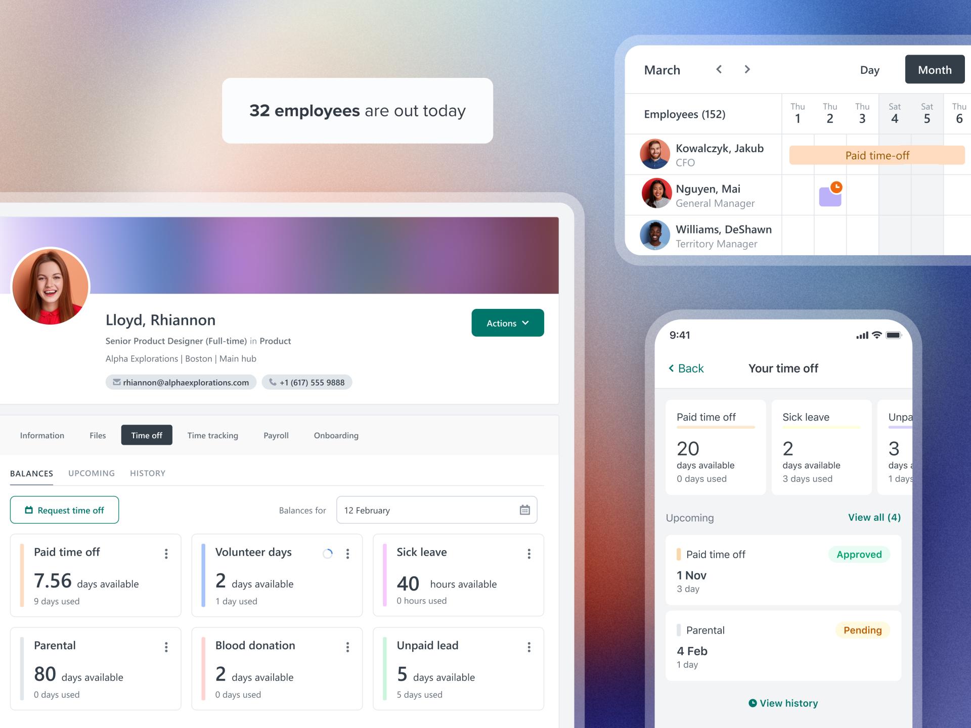 London Design Awards Winner - An all-in-one employee management system