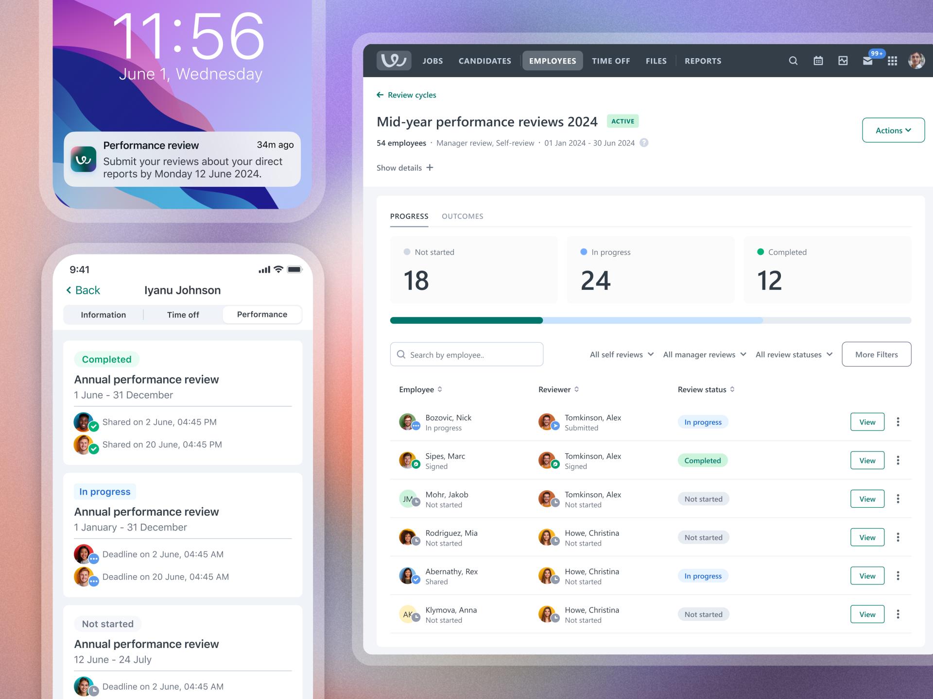 London Design Awards Winner - An all-in-one employee management system