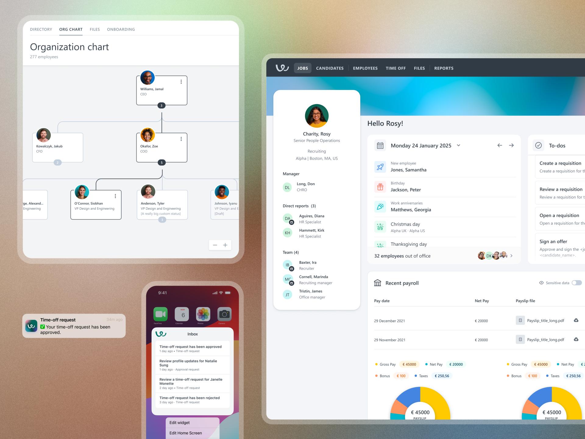 London Design Awards Winner - An all-in-one employee management system