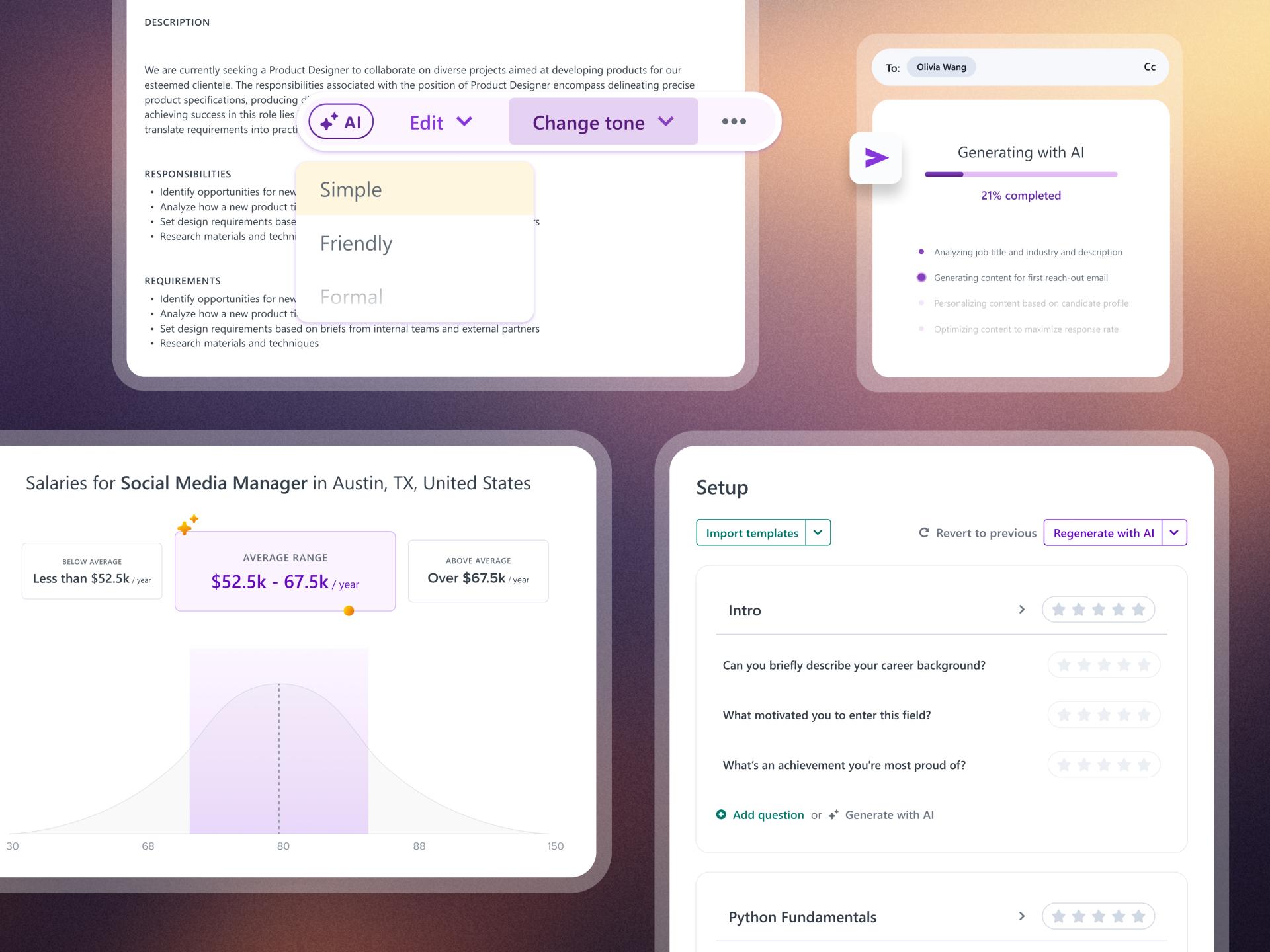 London Design Awards Winner - The Future of Hiring: AI in Recruitment