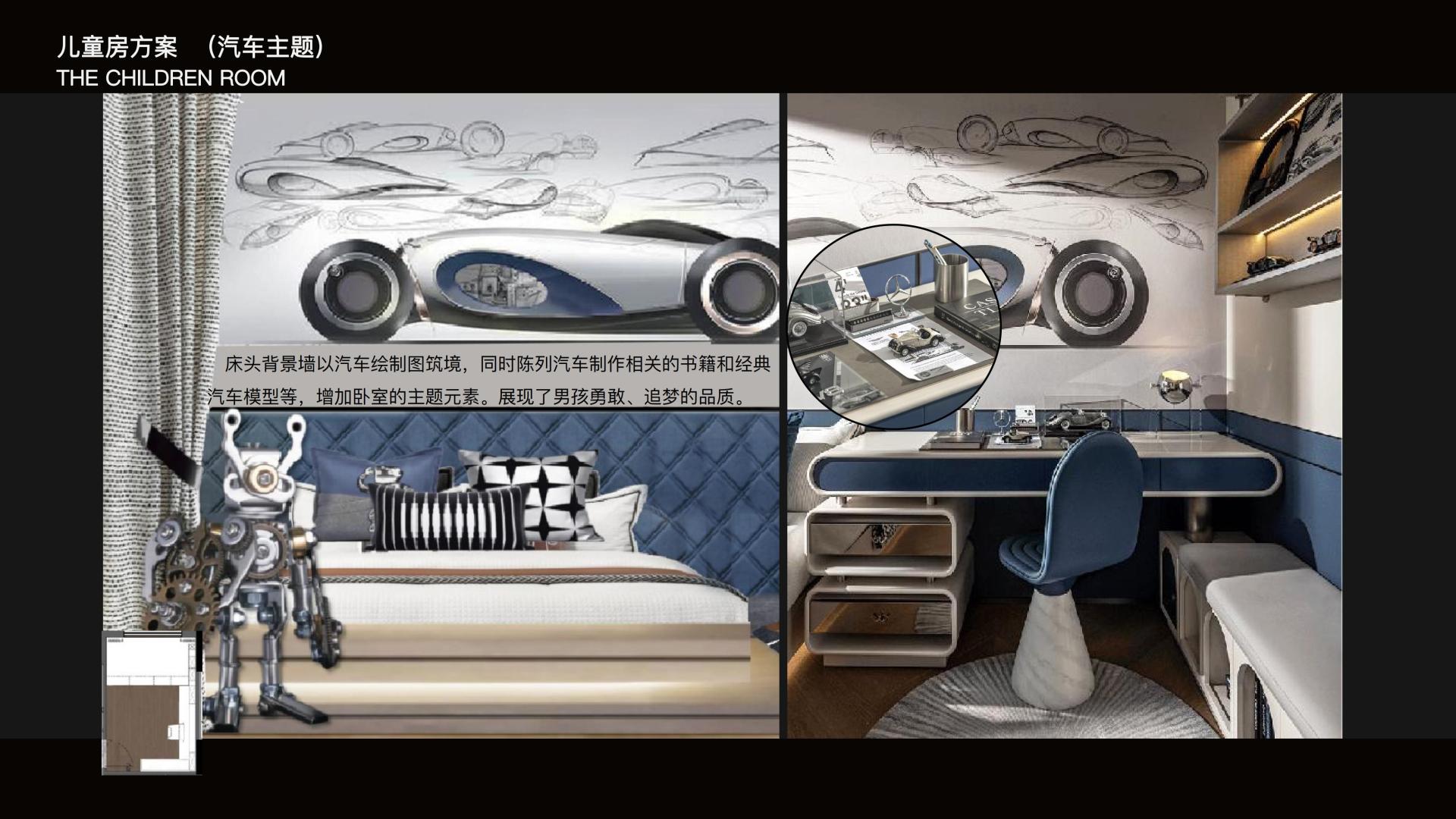 London Design Awards Winner - HONOR MANSION Soft Decoration Design of Model Room