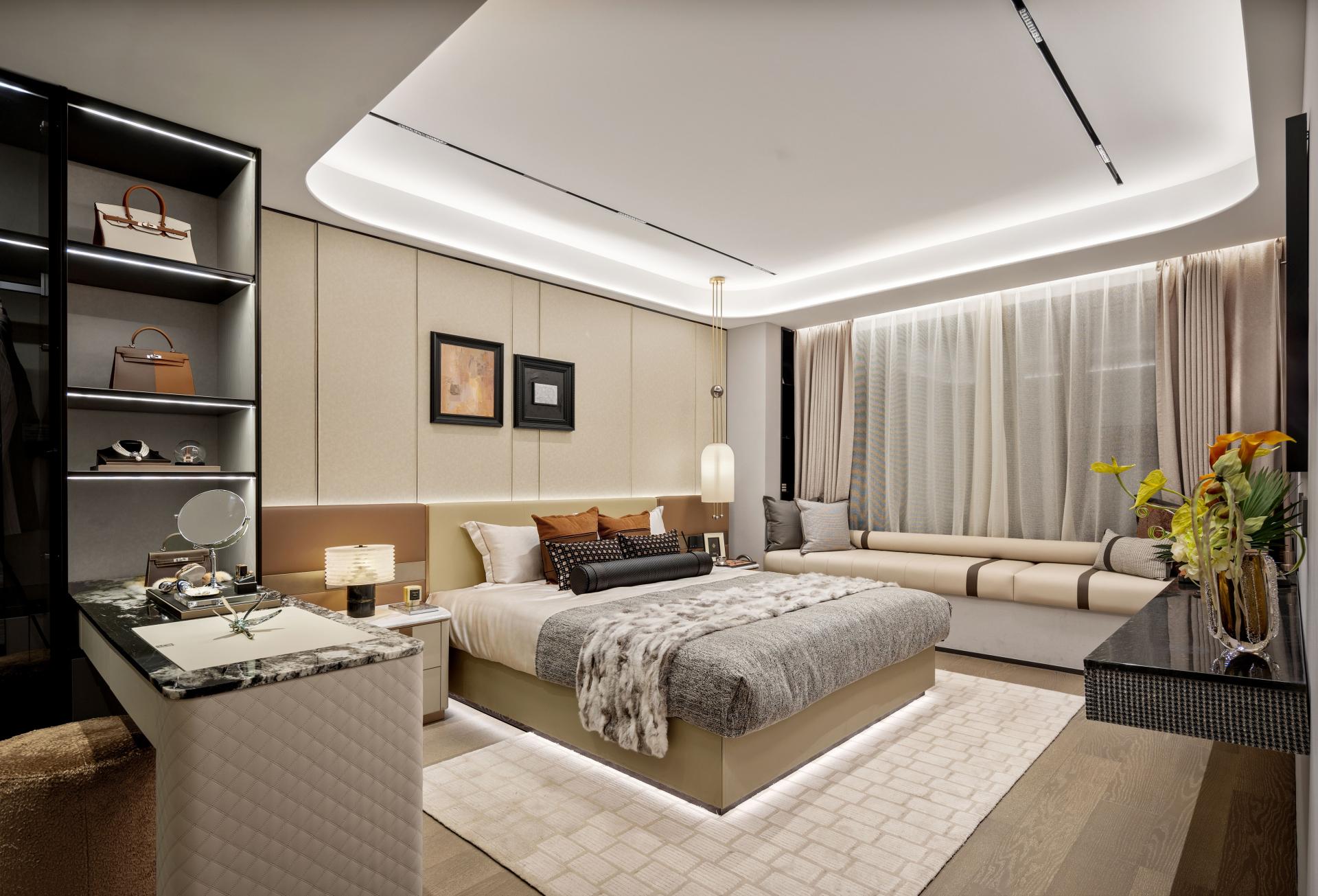 London Design Awards Winner - HONOR MANSION Soft Decoration Design of Model Room