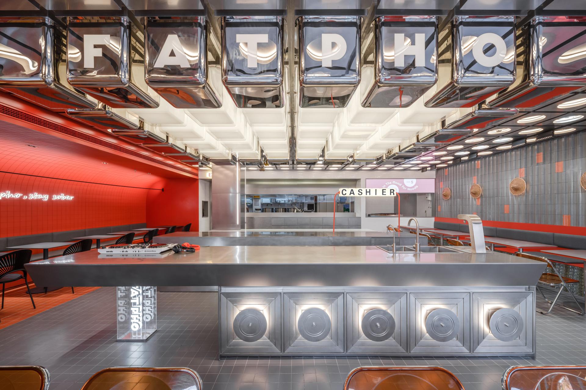London Design Awards Winner -  FAT PHO Restaurant (Feng Sheng Li, Shanghai Branch)