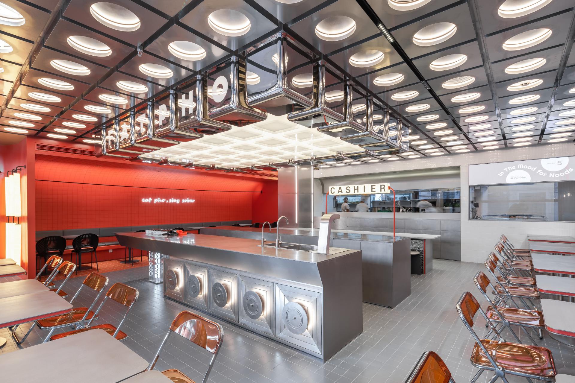 London Design Awards Winner -  FAT PHO Restaurant (Feng Sheng Li, Shanghai Branch)