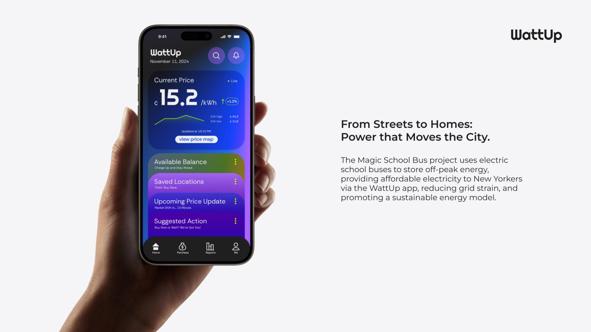 London Design Awards Winner - Wattup