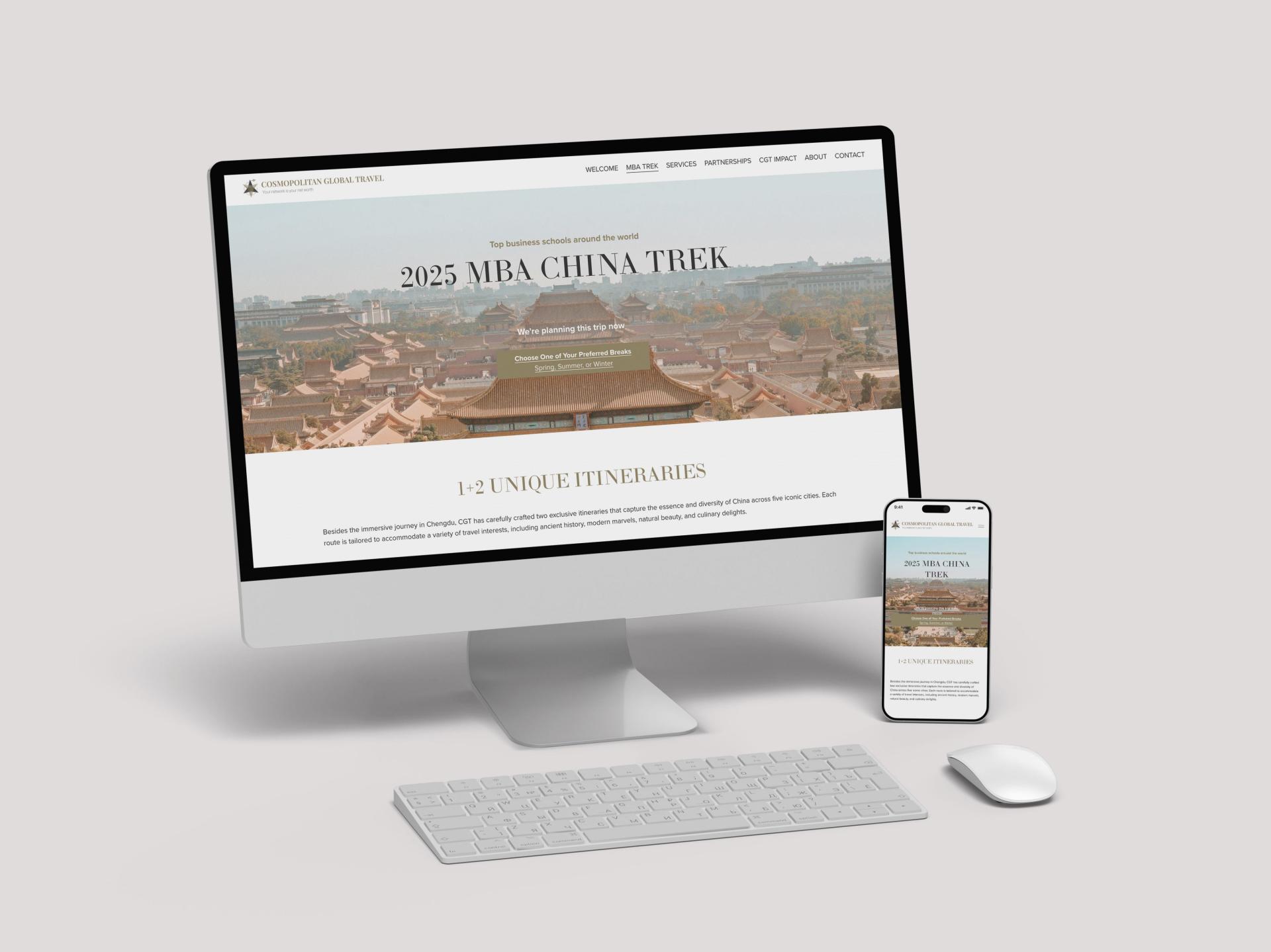 London Design Awards Winner - Cosmopolitan Global Travel