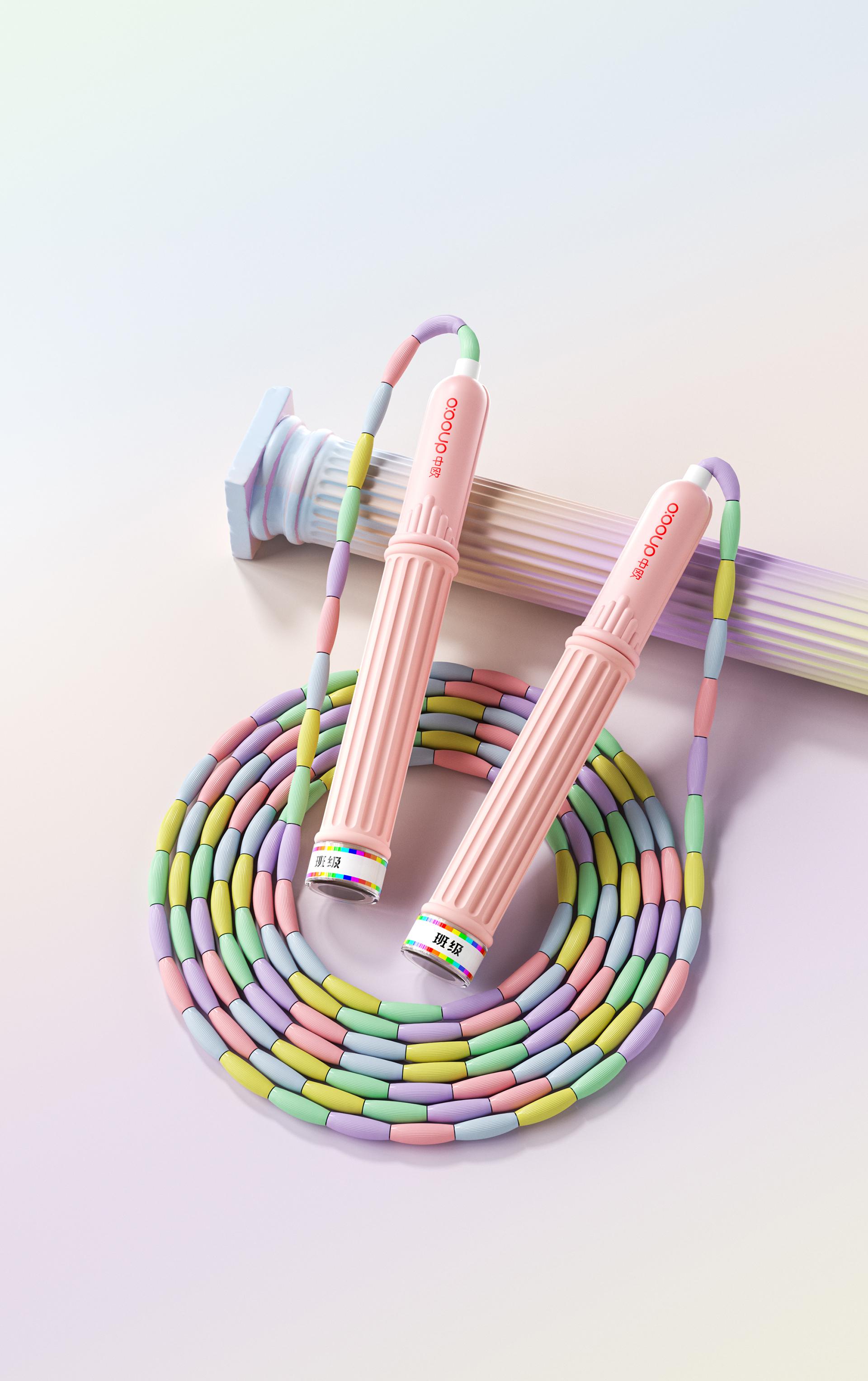 London Design Awards Winner - OOOUP China-Europe Roman Column Bamboo Joint Jump Rope
