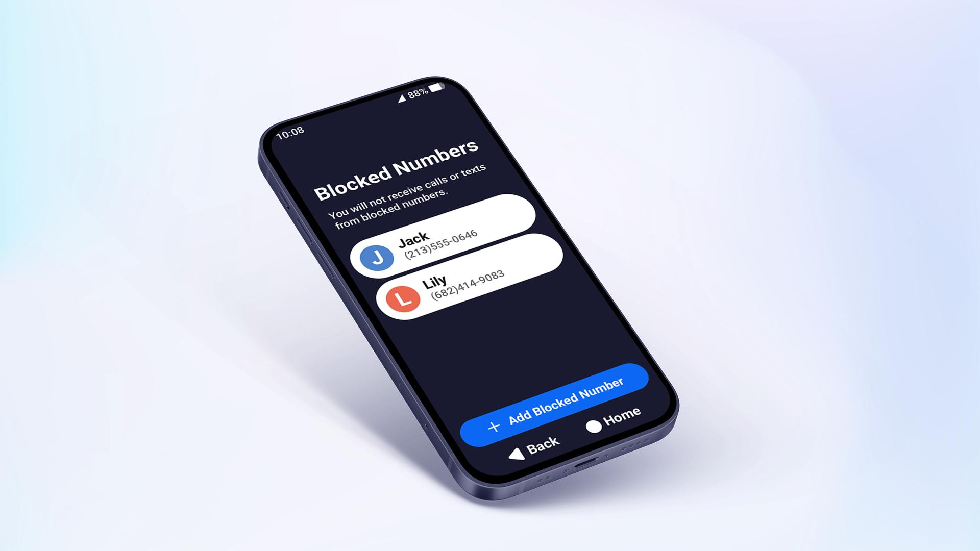 London Design Awards Winner - Professional Smartphone UI for Seniors