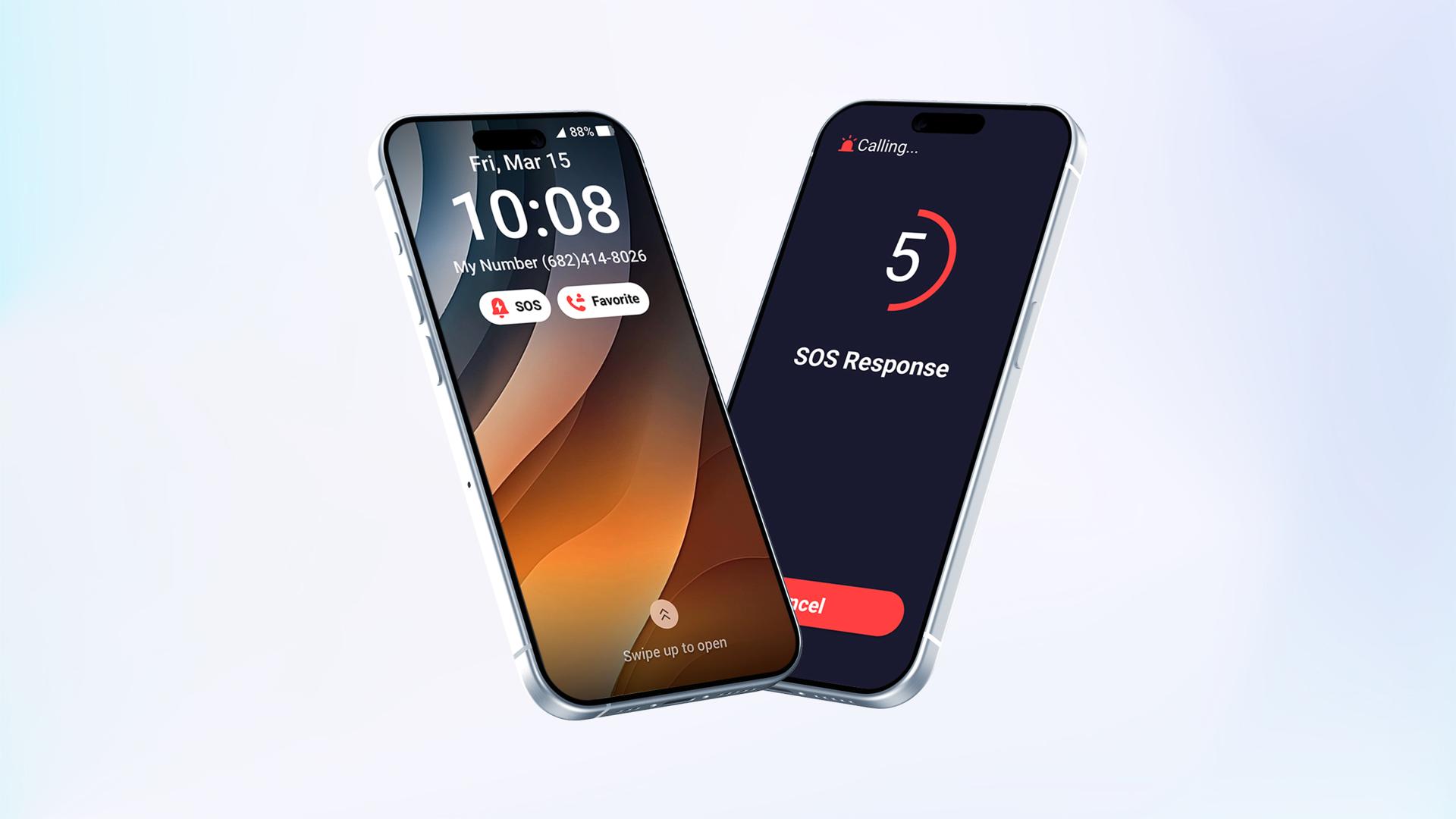 London Design Awards Winner - Professional Smartphone UI for Seniors