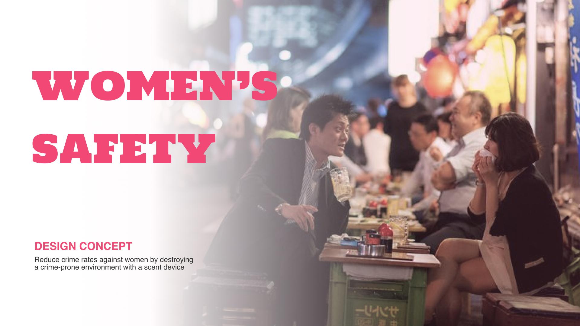 London Design Awards Winner - Women's Safety