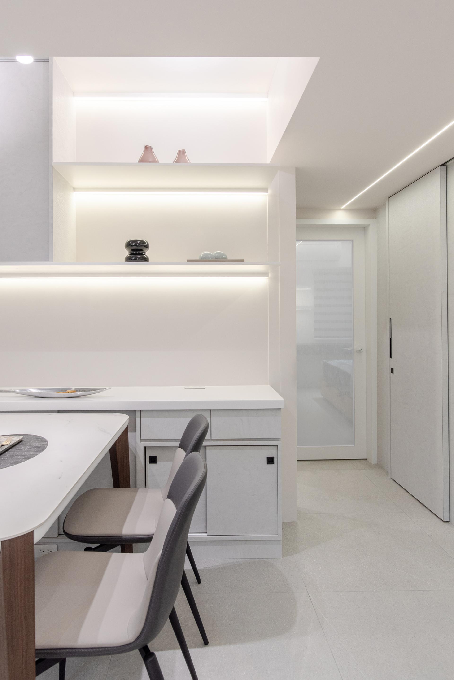 London Design Awards Winner - The Art of Life's Blank Spaces: A Serene Interplay of Light