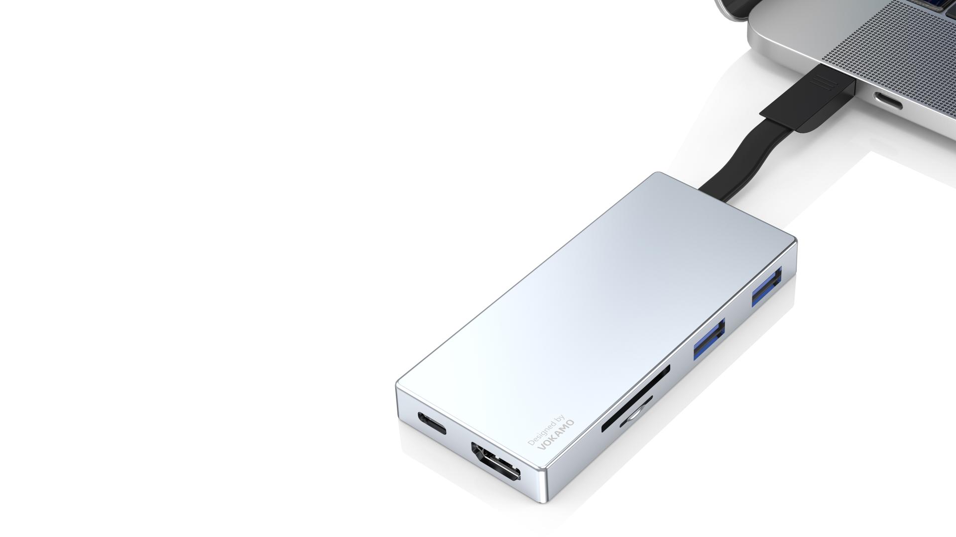 London Design Awards Winner - Type-C Kirsite Multiport Adapter (6 in 1 Version)