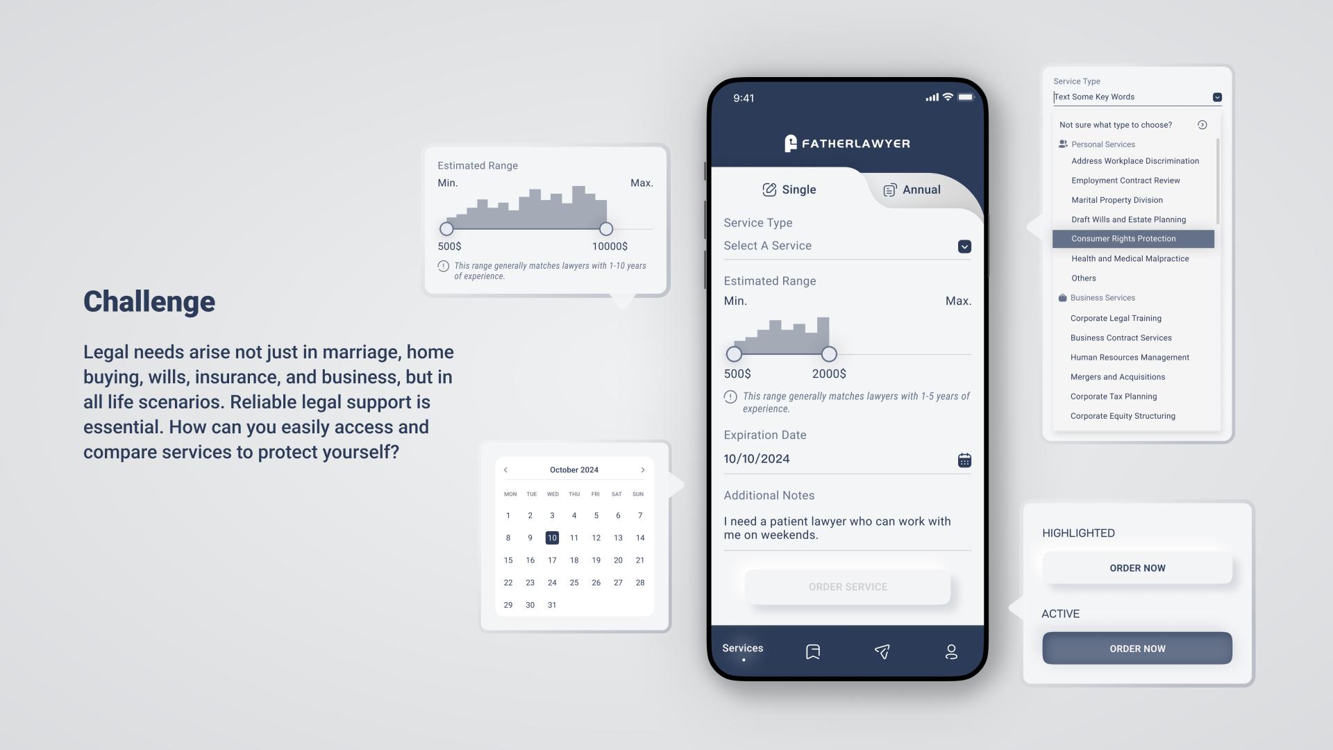 London Design Awards Winner - FatherLawyer: Empowering Lives Through Legal Support