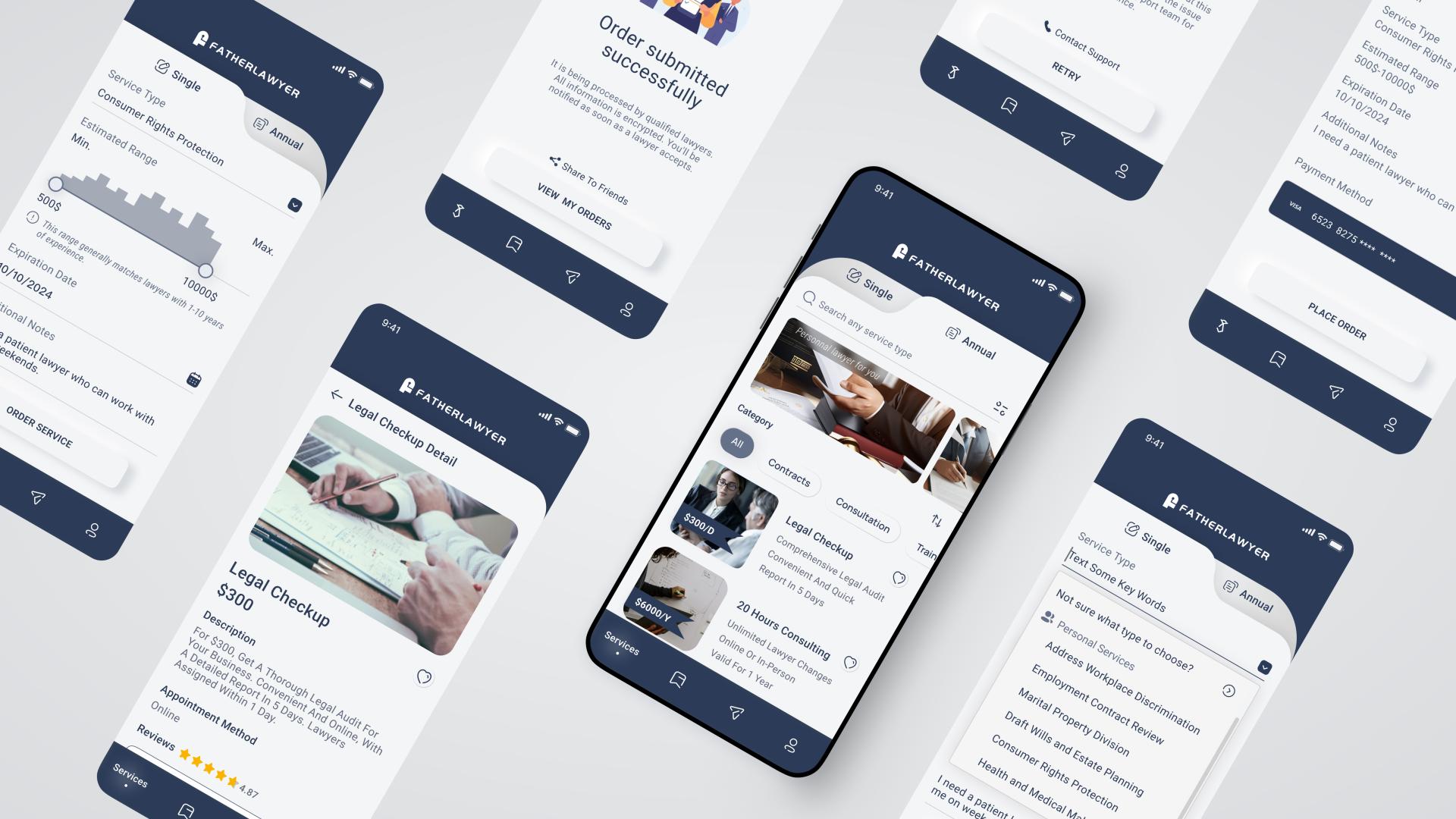 London Design Awards Winner - FatherLawyer: Empowering Lives Through Legal Support