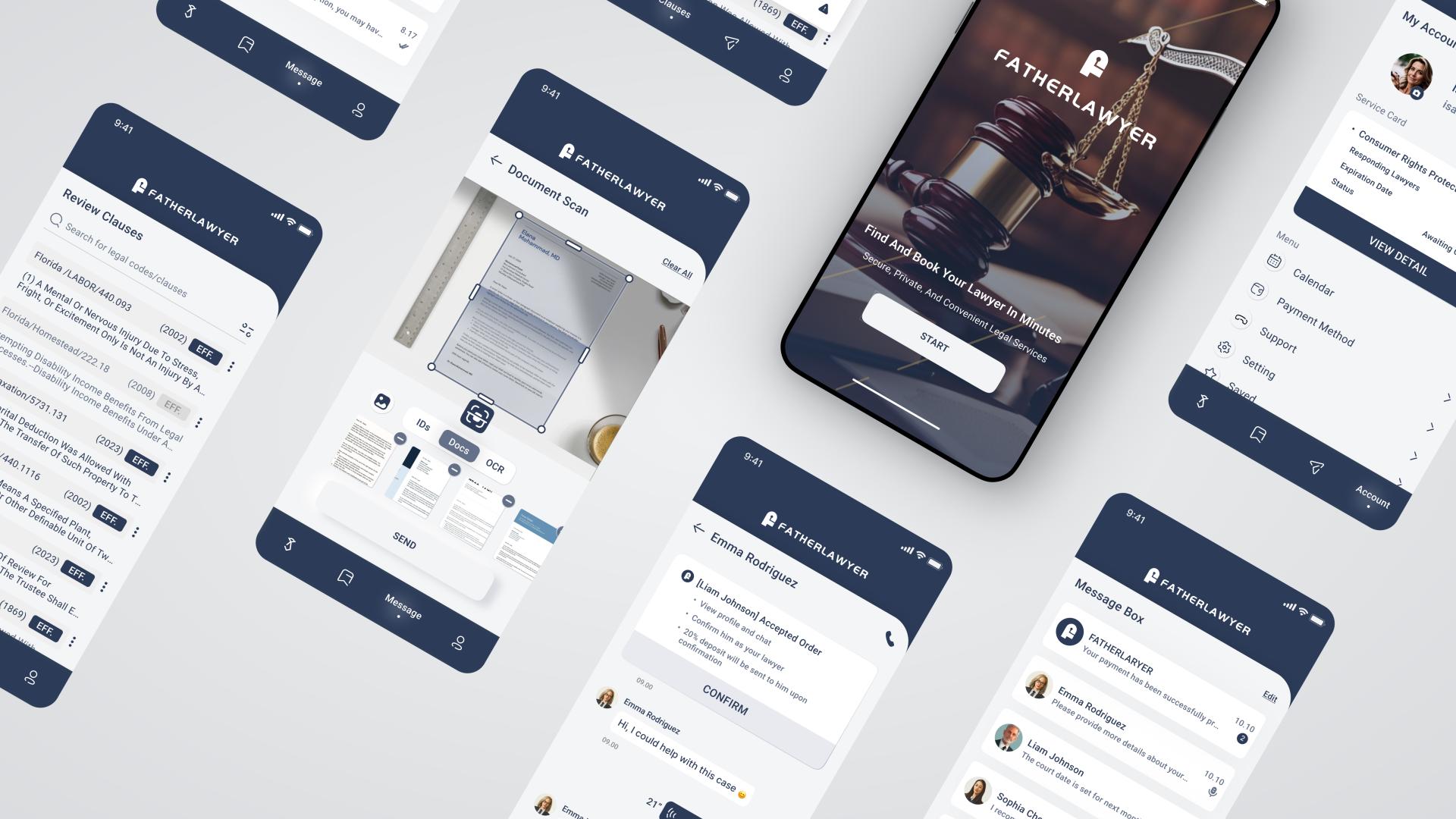 London Design Awards Winner - FatherLawyer: Empowering Lives Through Legal Support