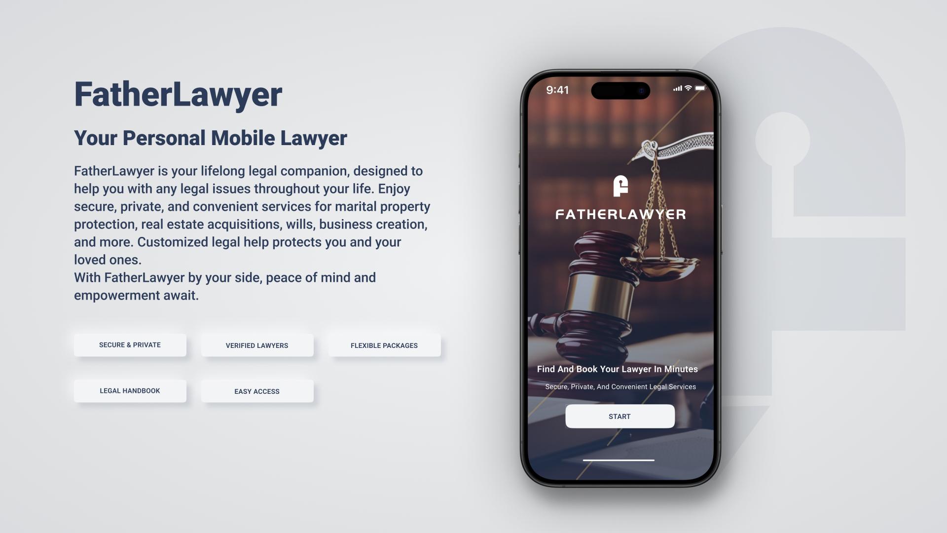 London Design Awards Winner - FatherLawyer: Empowering Lives Through Legal Support