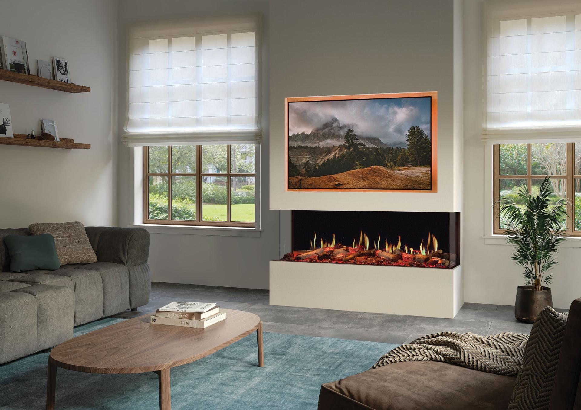 London Design Awards Winner - Onyx Fusion 150RW Electric Fire