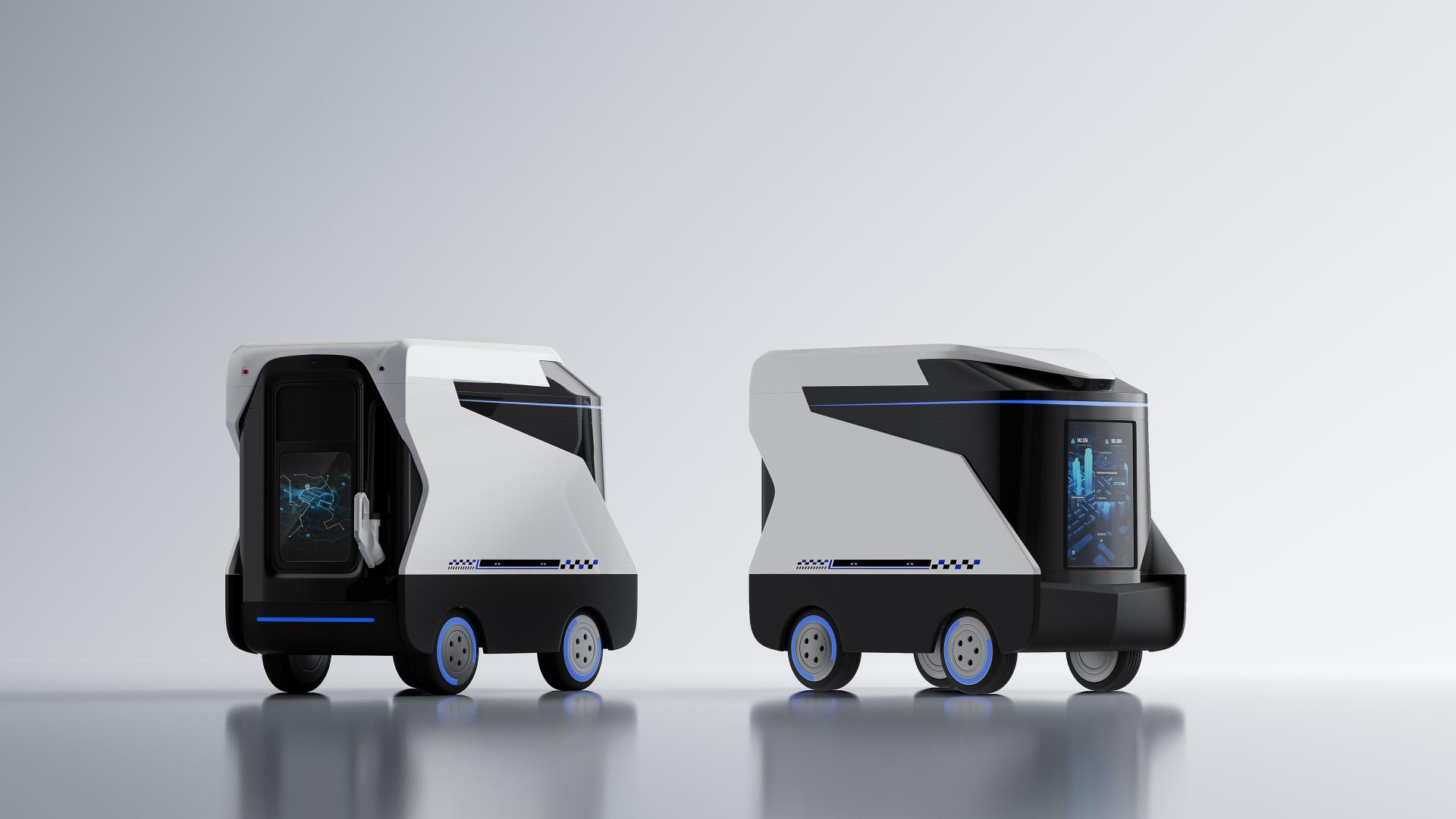 London Design Awards Winner - RYC New-Generation Mobile Energy Storage & Charging Vehicle