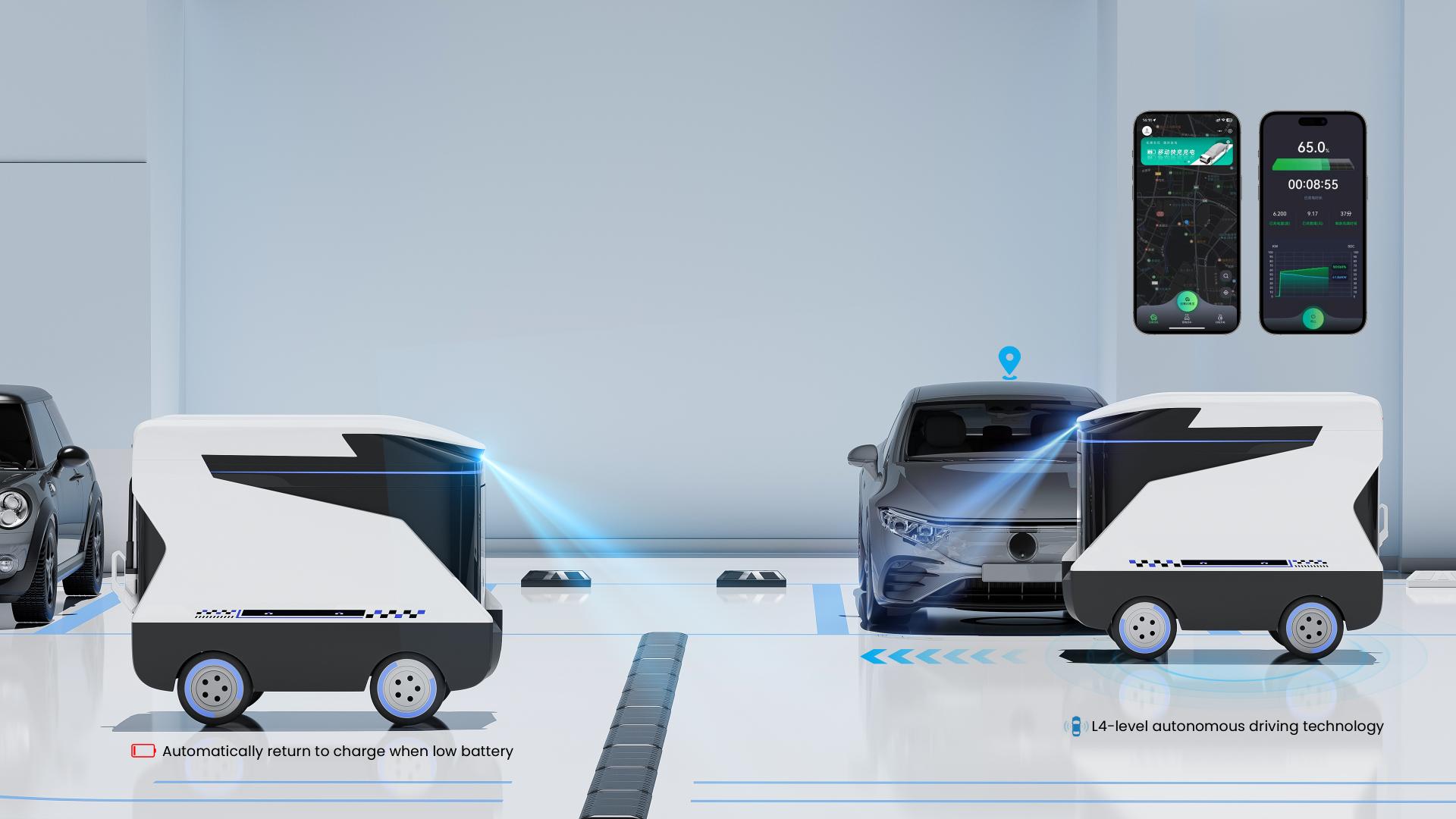 London Design Awards Winner - RYC New-Generation Mobile Energy Storage & Charging Vehicle