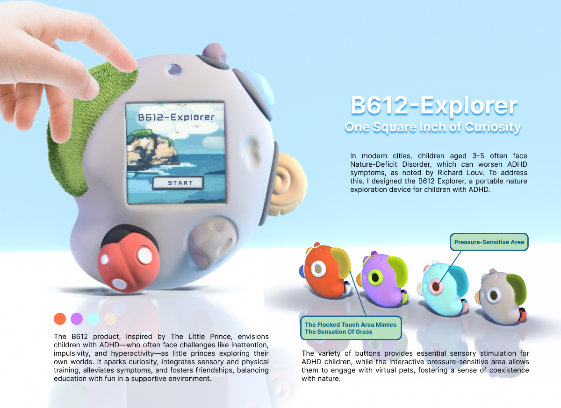 London Design Awards Winner - B612-Explorer One Square Inch of Curiosity