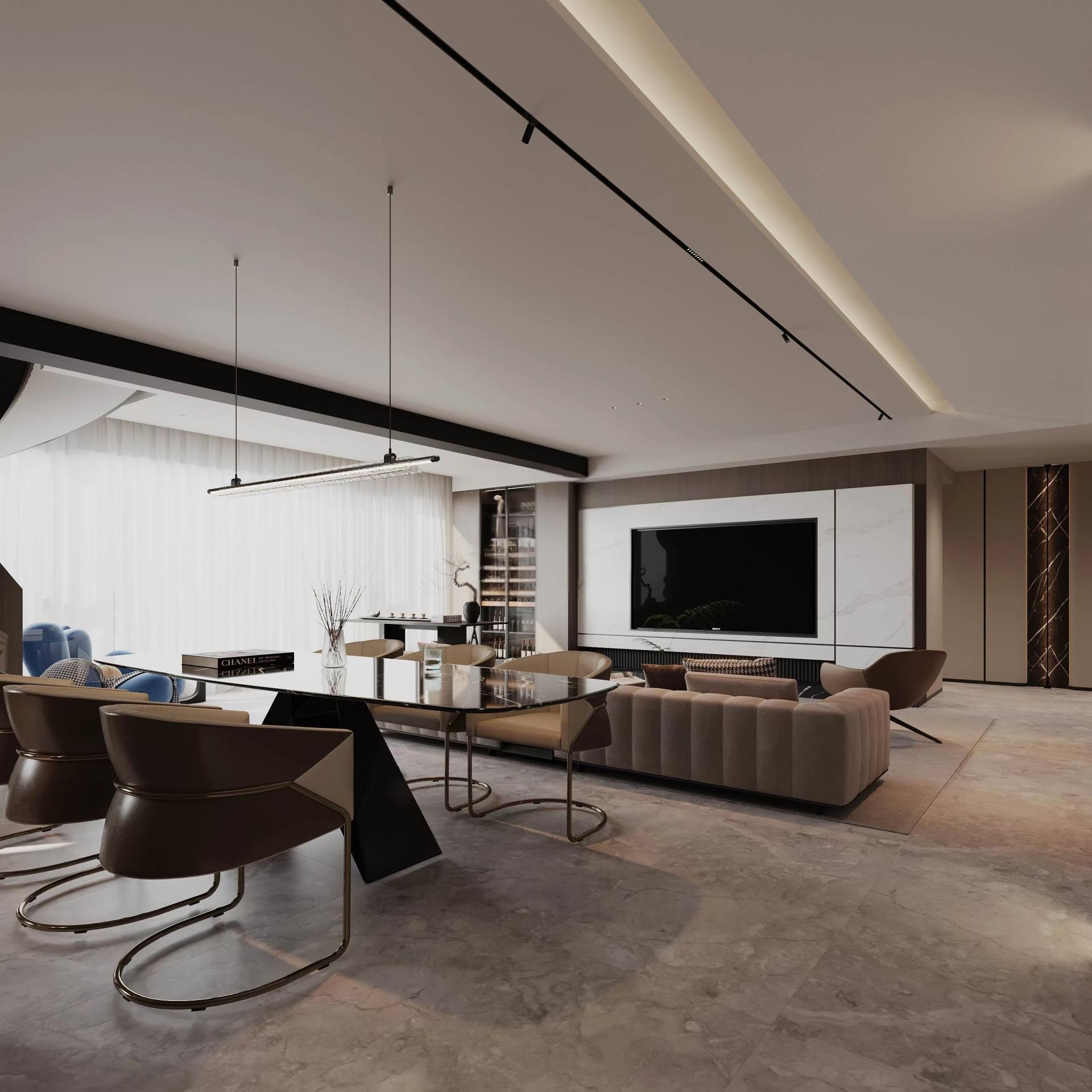 London Design Awards Winner - Zhongtai Garden Penthouse Duplex