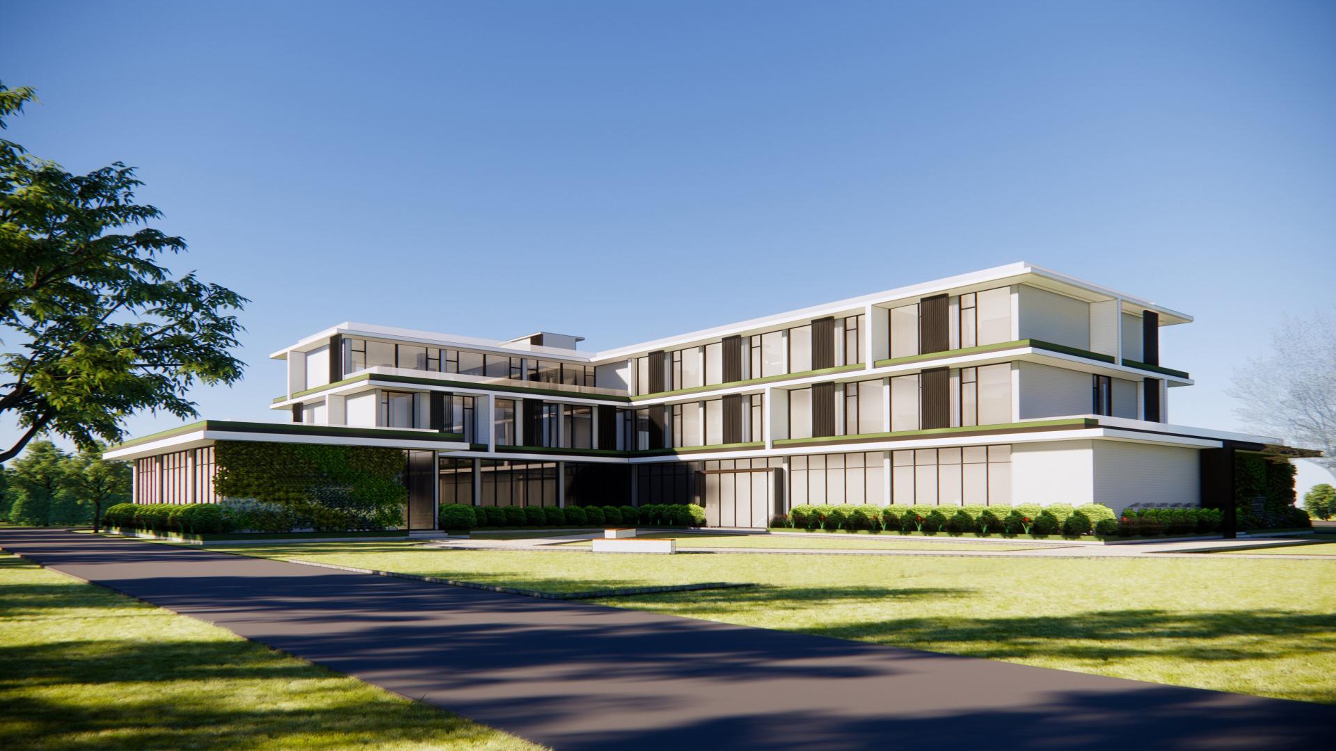 London Design Awards Winner - Qinglinjing Reservoir Office Building