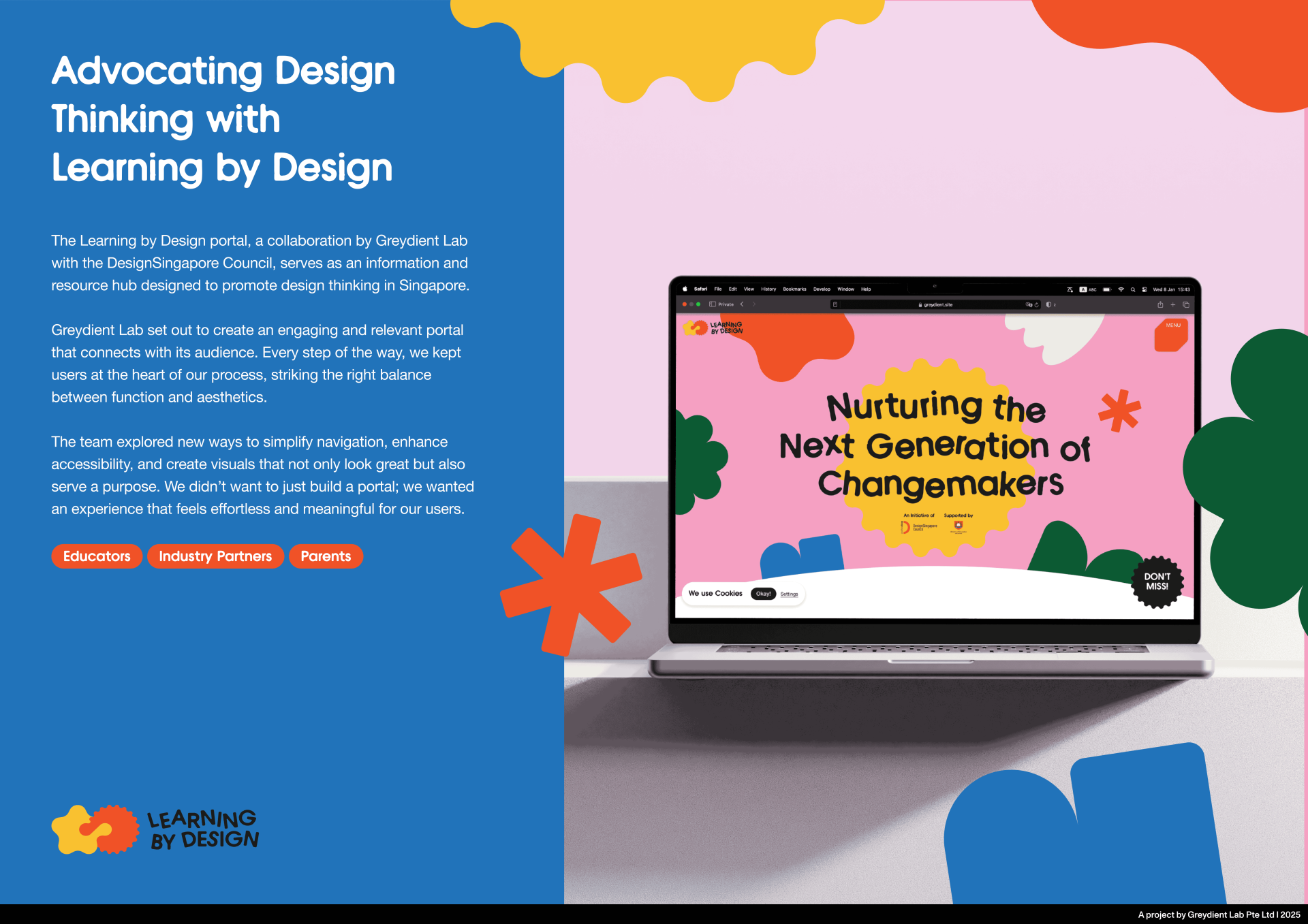 London Design Awards Winner - Learning by Design Portal