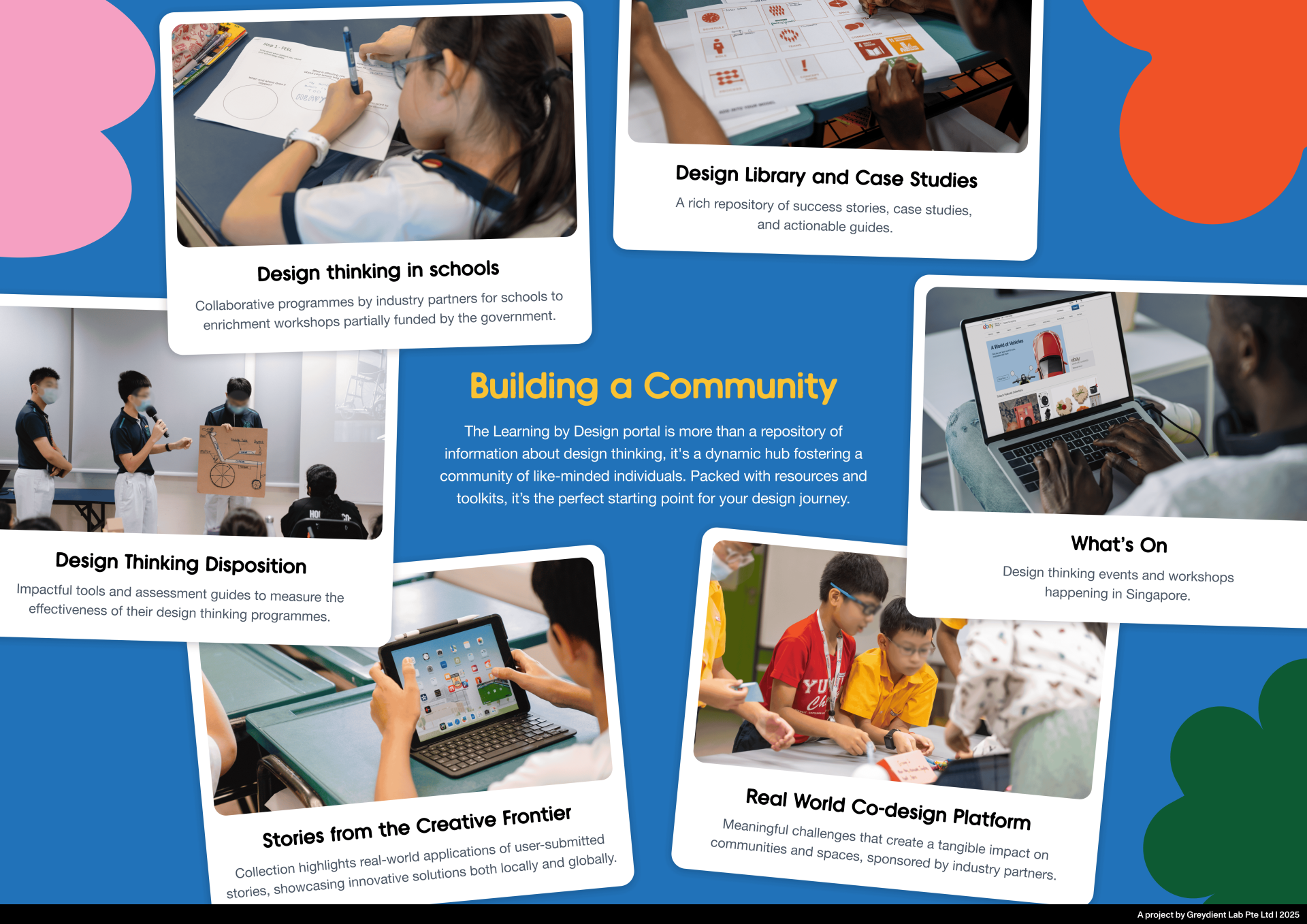 London Design Awards Winner - Learning by Design Portal