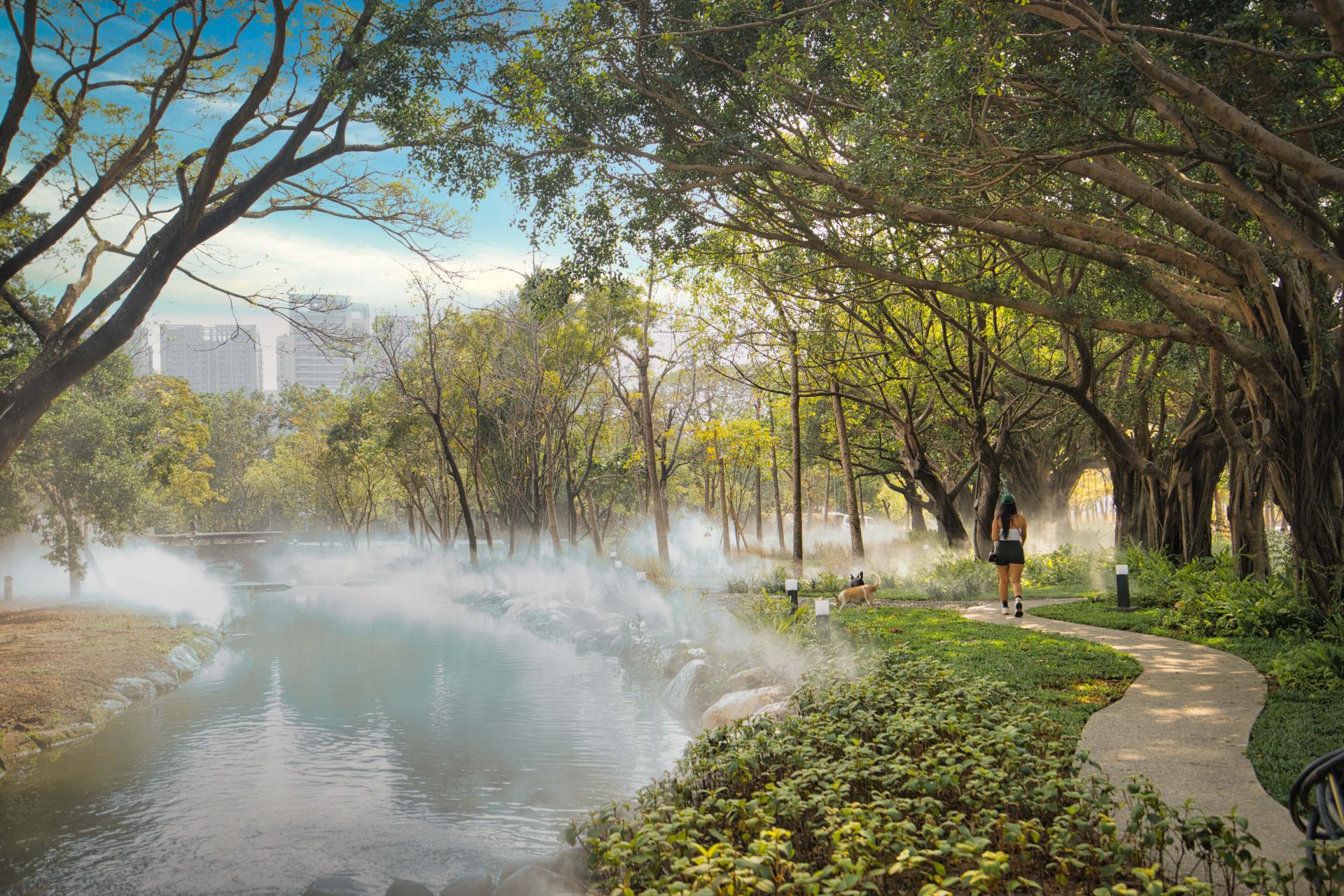 London Design Awards Winner - Neiwei Natural Misty Forest