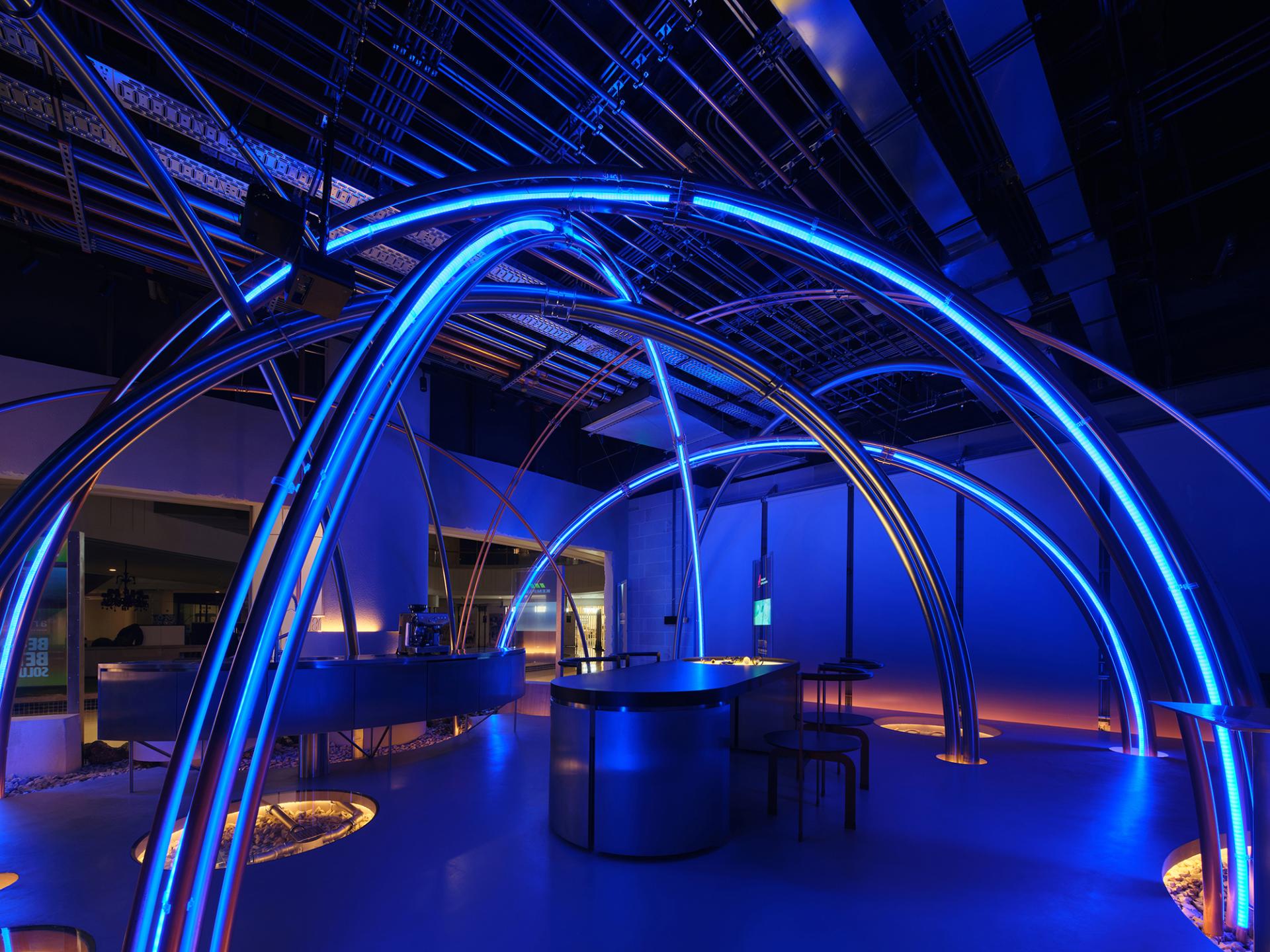 London Design Awards Winner - ONSITE Electromechanical Aesthetics Experience Center