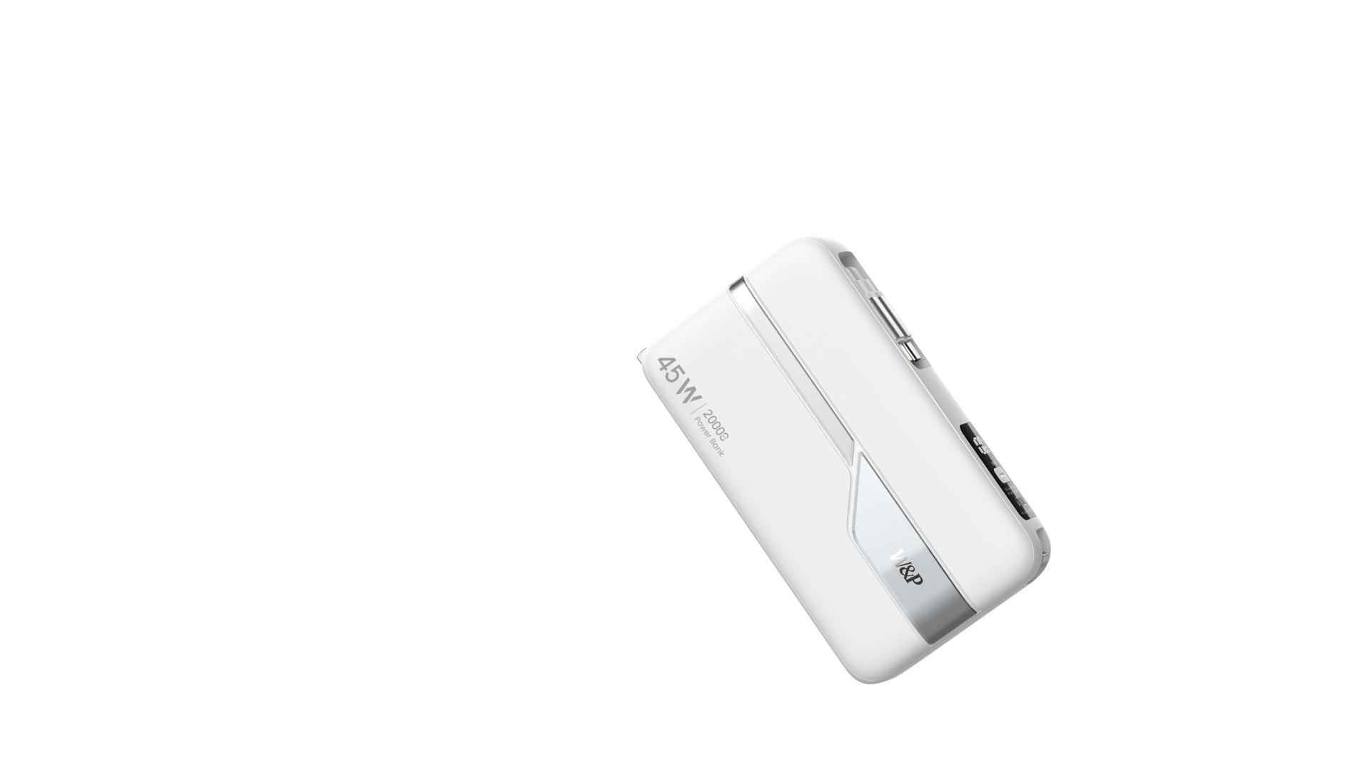 London Design Awards Winner - Power Bank with Retractable Cable